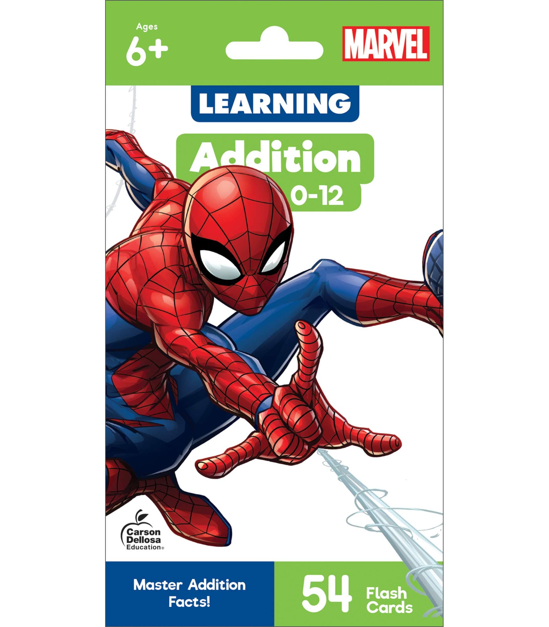 LEARNING ADDITION FLASH CARDS, MARVEL