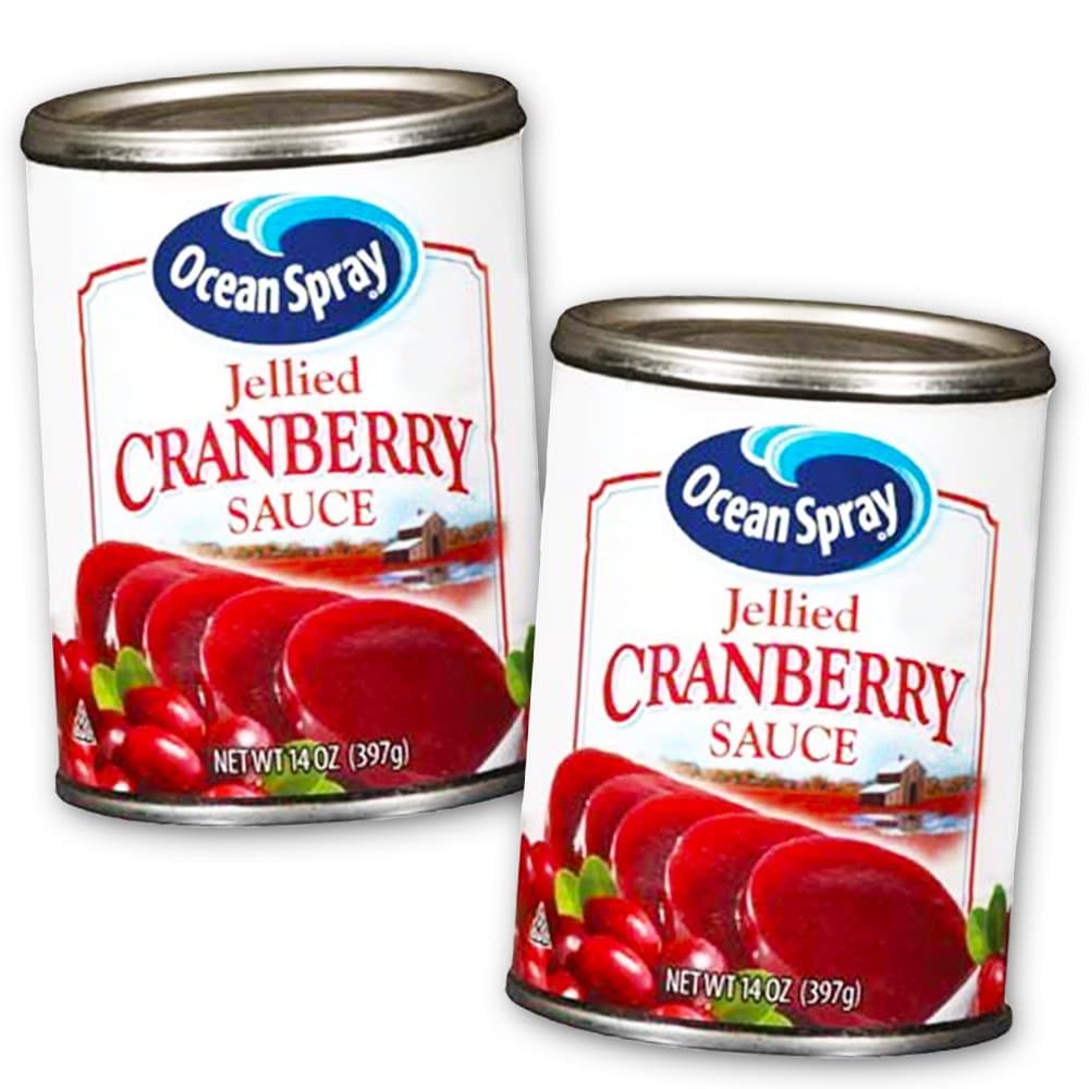 Value Pack -- 2 Cans (28 Oz Total, Jellied Cranberry Sauce)
