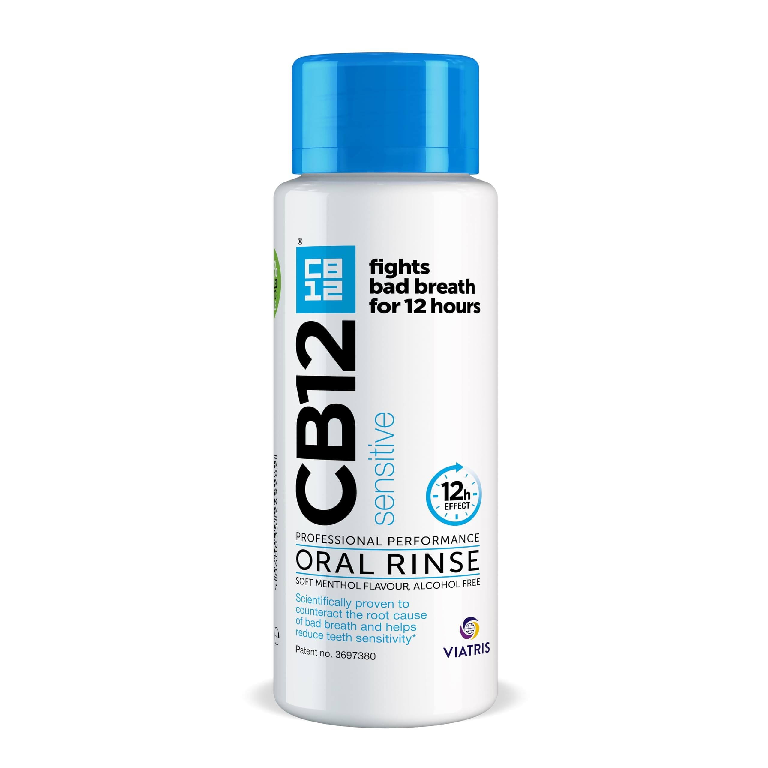 CB12 Sensitive Mouthwash - Light Blue and White