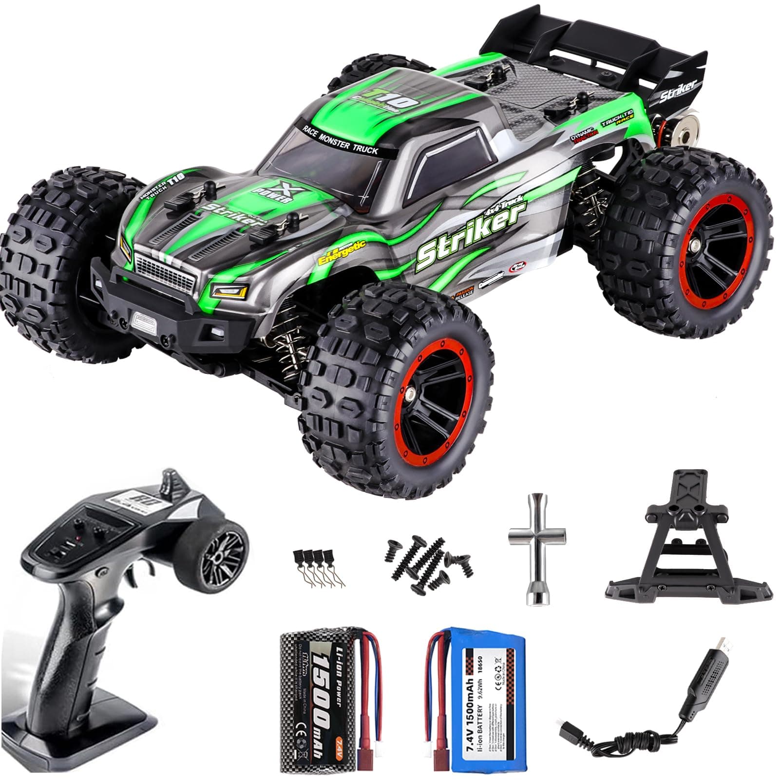1:14 Scale RC Car Brushless Remote Control Car 75KM/H High Speed RC Truck