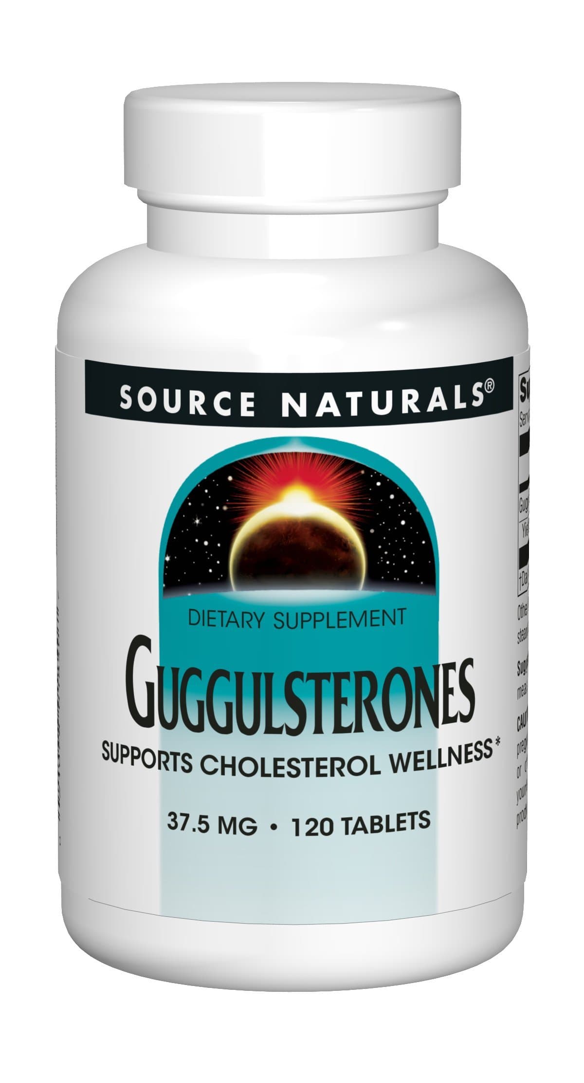 Source Naturals Guggulsterones 37.5Mg 120 Tablets Multi