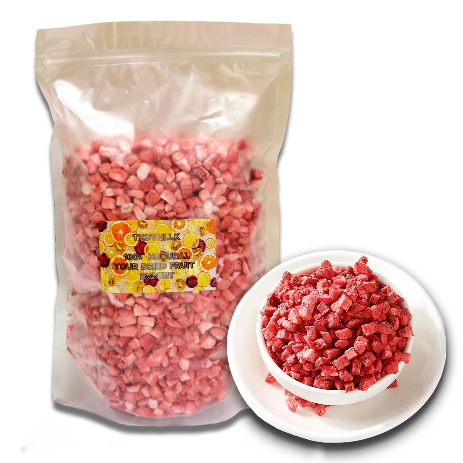 Premium Freeze Dried Strawberry Pieces 200g