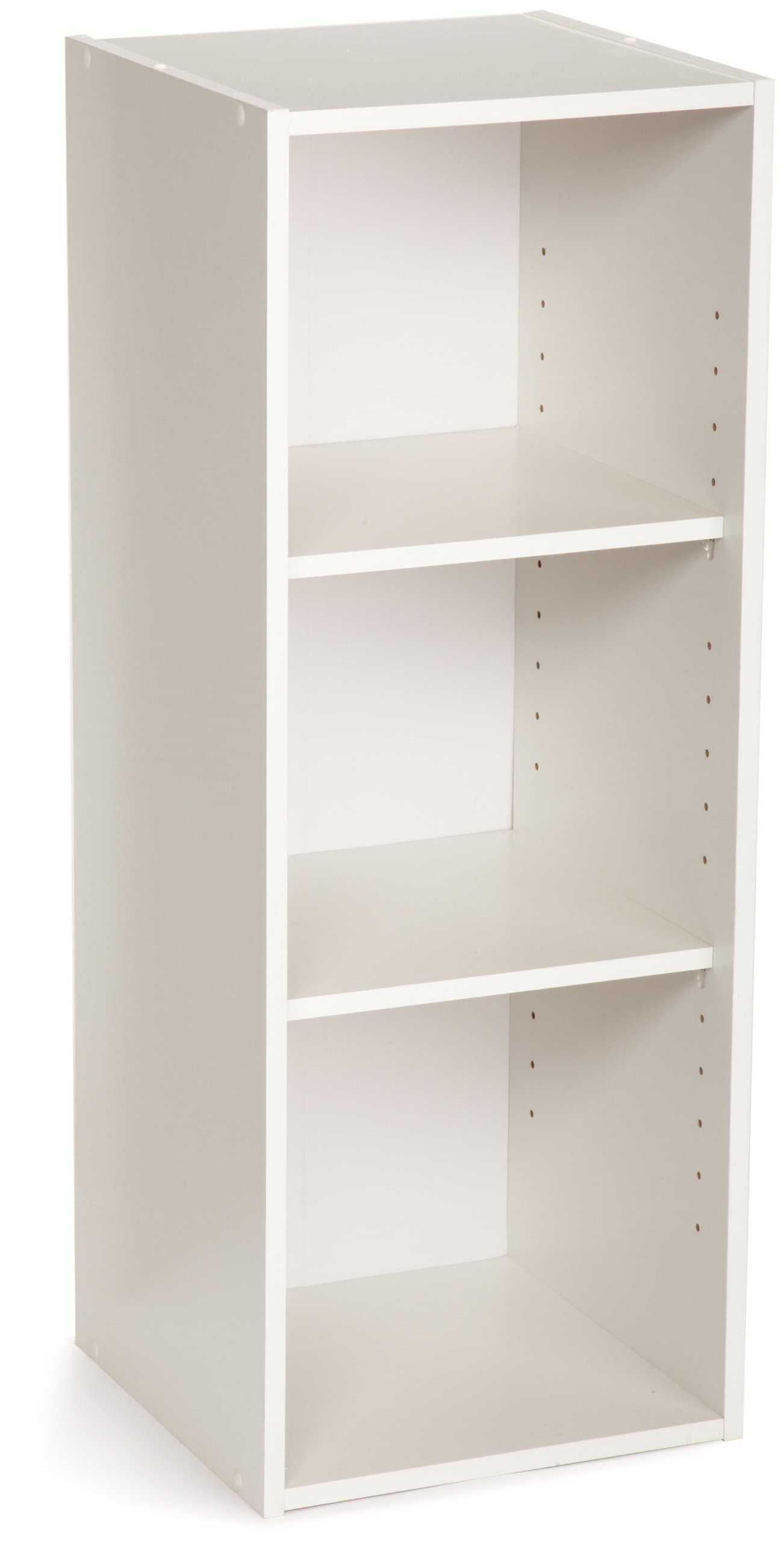 #8987 Stackable 3-Shelf Organizer, White