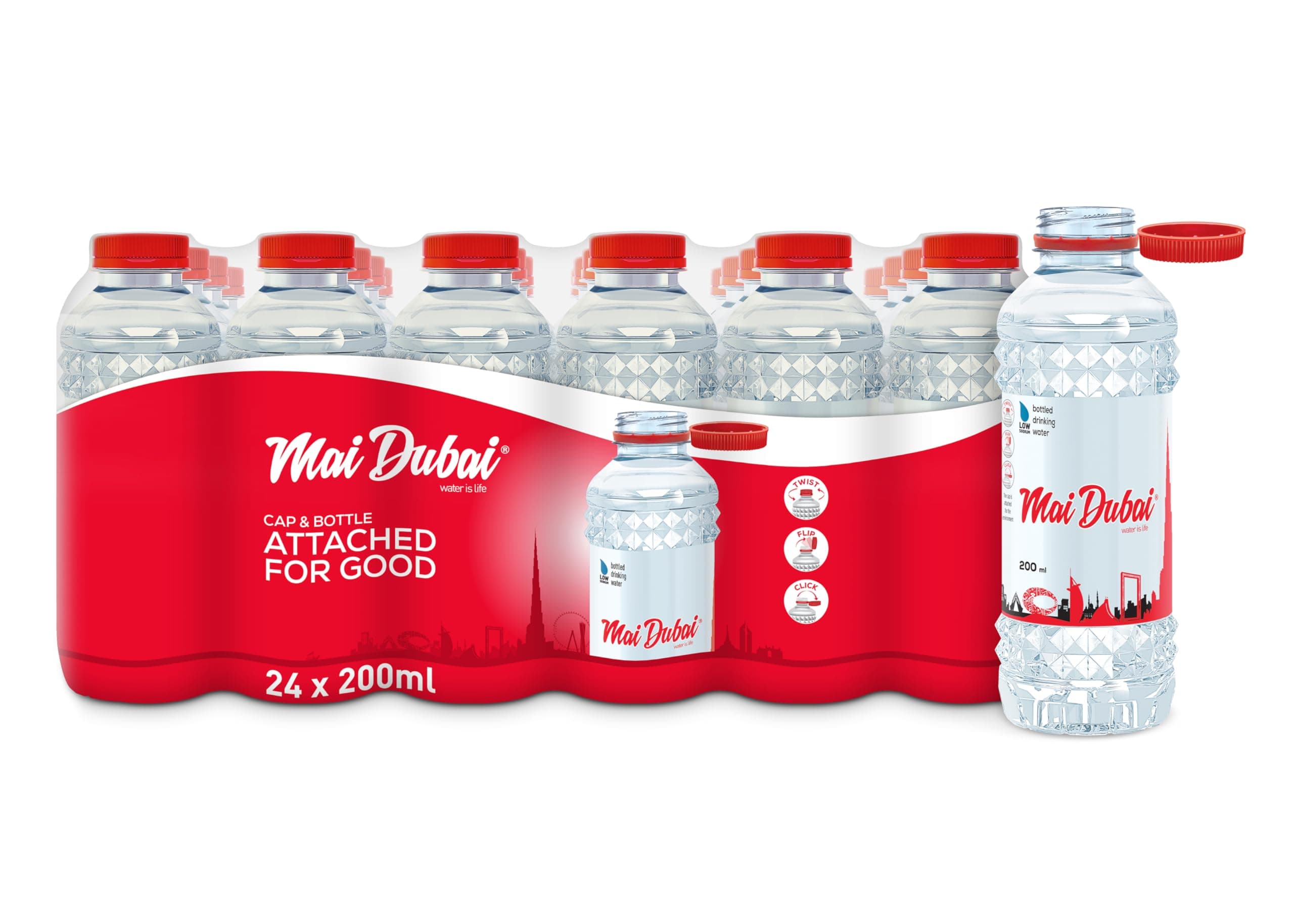 Mai Dubai Bottled Drinking Water 24 x 200ml
