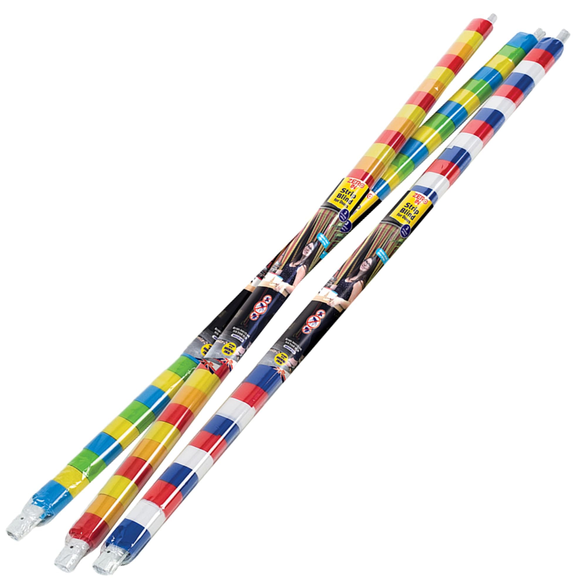 Zero In Strip Blinds for Doors – Plastic Walk-Through Door Curtain Strips - Fly Door Curtain Strips for Insect Control - Fits Standard Doors - 90cm x 200cm