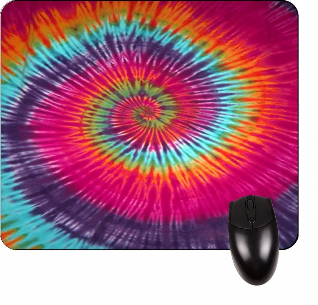 Jacks Outlet Splattered Tie Dye - Square Mousepad - Stylish, Durable Office Accessory and Gift