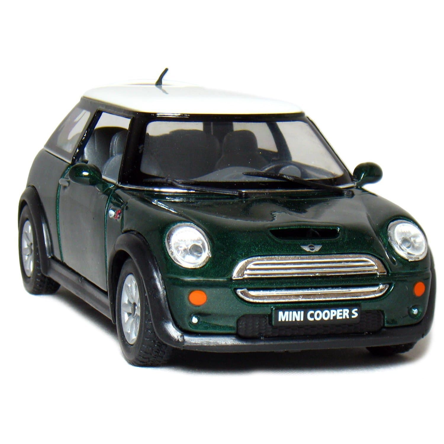 Kinsmart Kid 5" Mini Cooper S 1:28 Scale (Green)