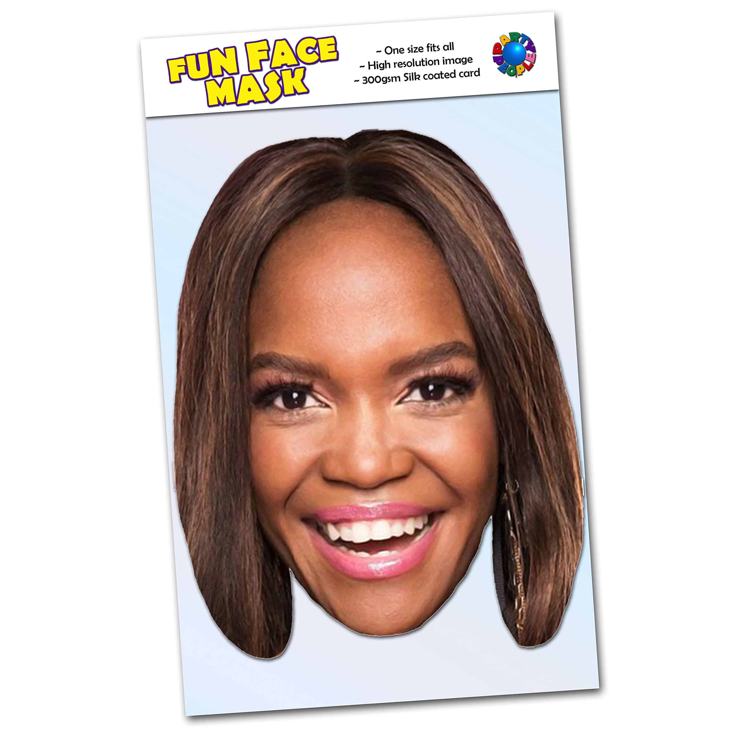 Party People 1 x Oti Mabuse - Celebrity Face Mask - Ready To Wear - Oti M