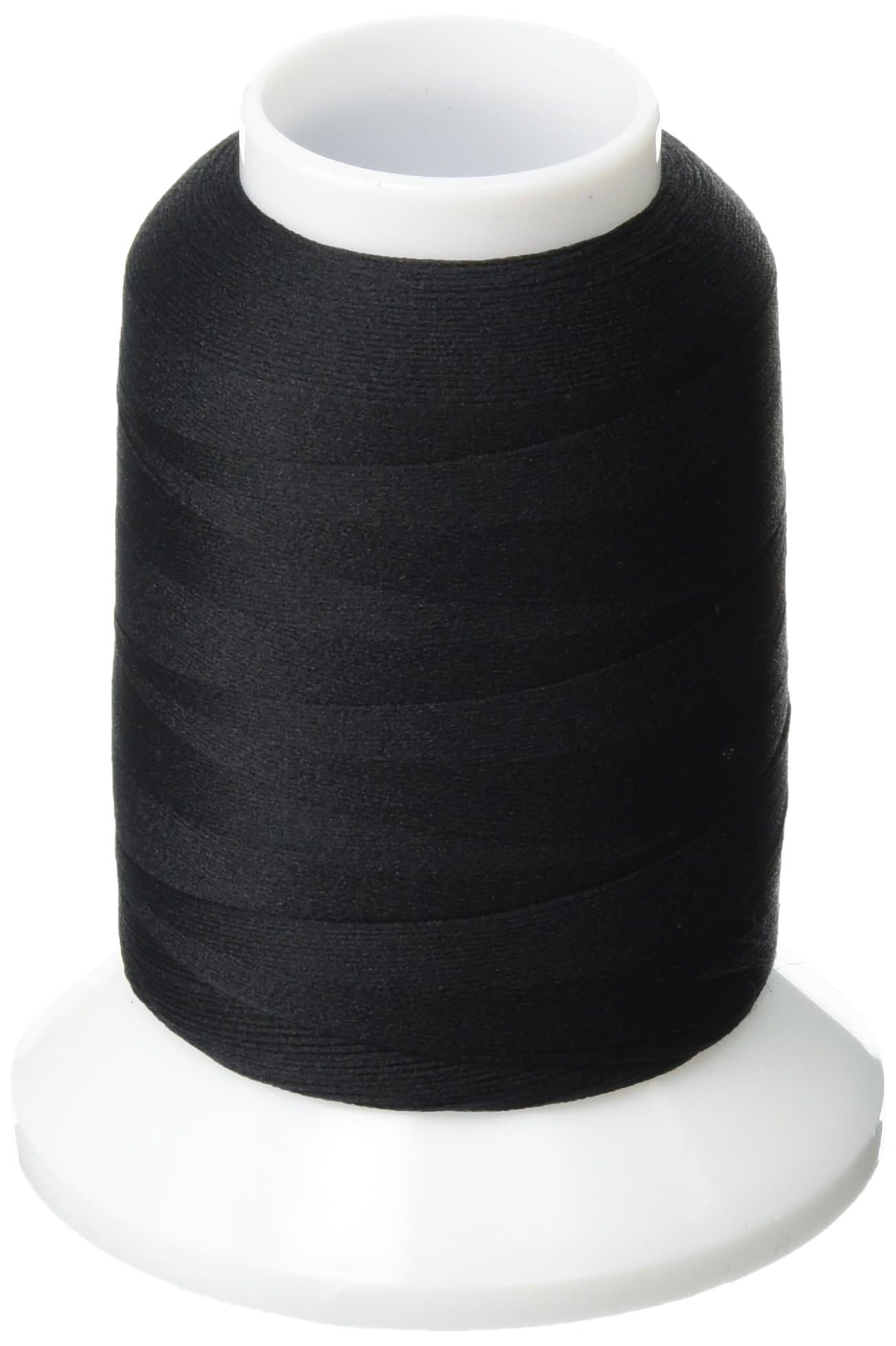 YLI 213YLIBLK Original Woolly Nylon Thread, 1000m, Black