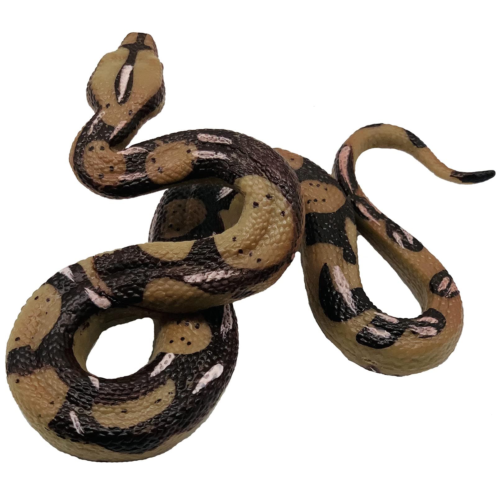 Snake Toys Scary Prank Boa Constrictor Python Animal Figures Gag Gifts Halloween Decorations for Children's Animal Figurines Toys for Home and Garden Decorating