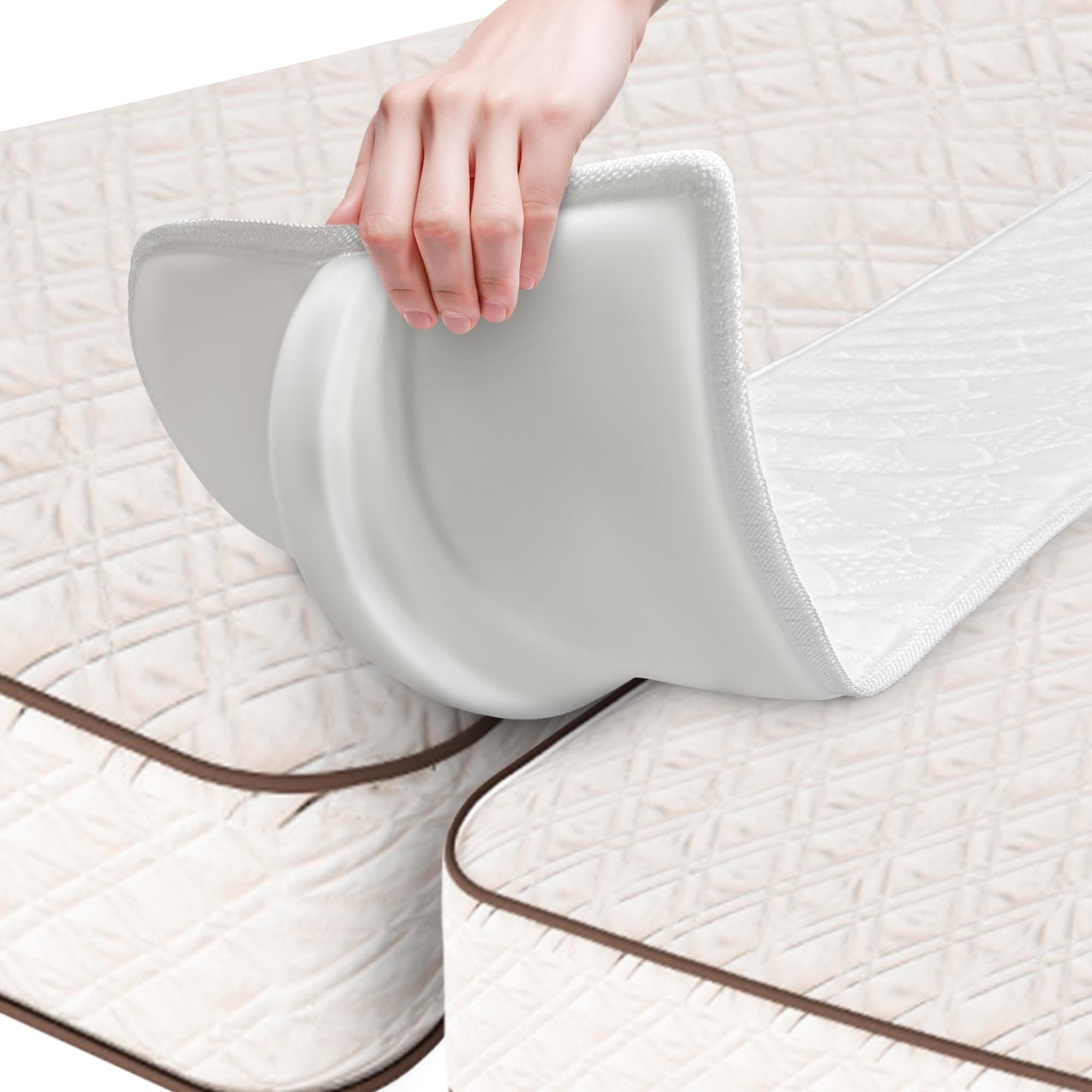 Bed Bridge Twin Size to King Size Bed, Waterproof Bed Split Filler, Twin Size to King Size Bed Converter, 75" x 12"