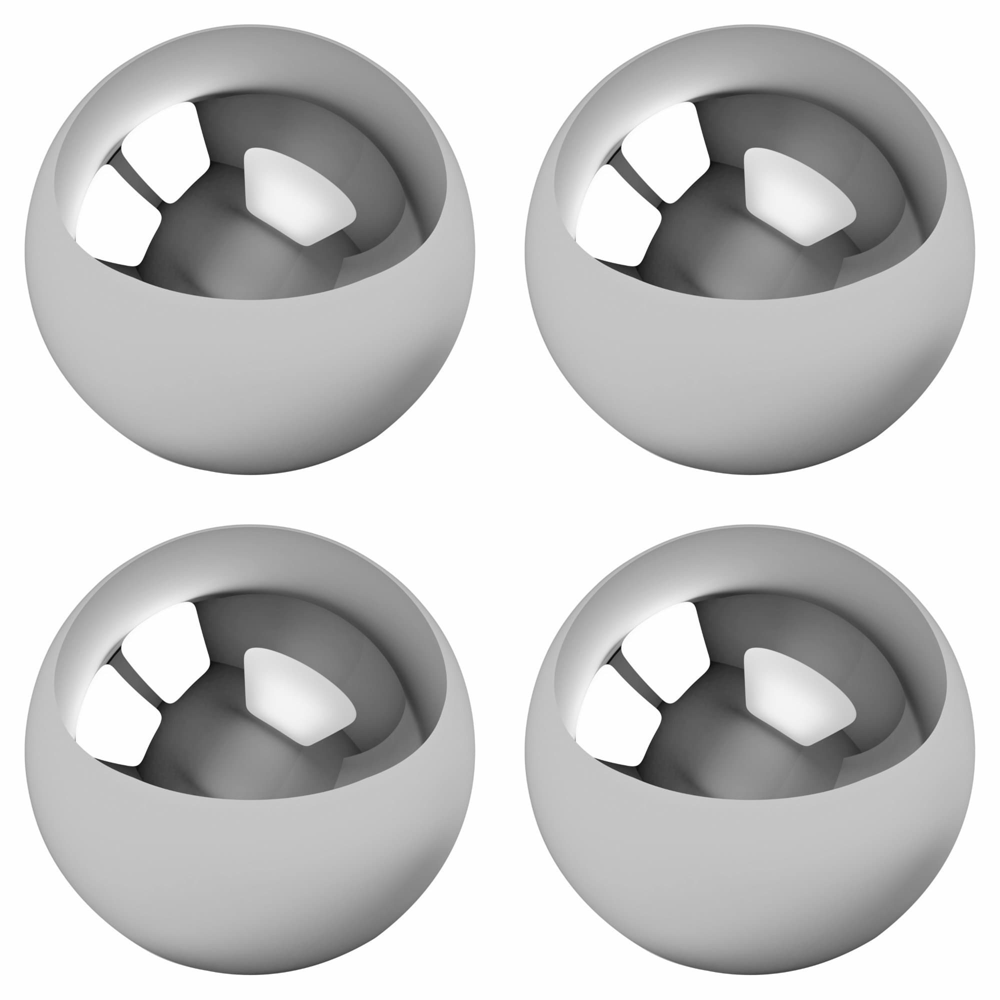 BC Precision Four (4) Replacement Steel Balls for Labyrinth Game