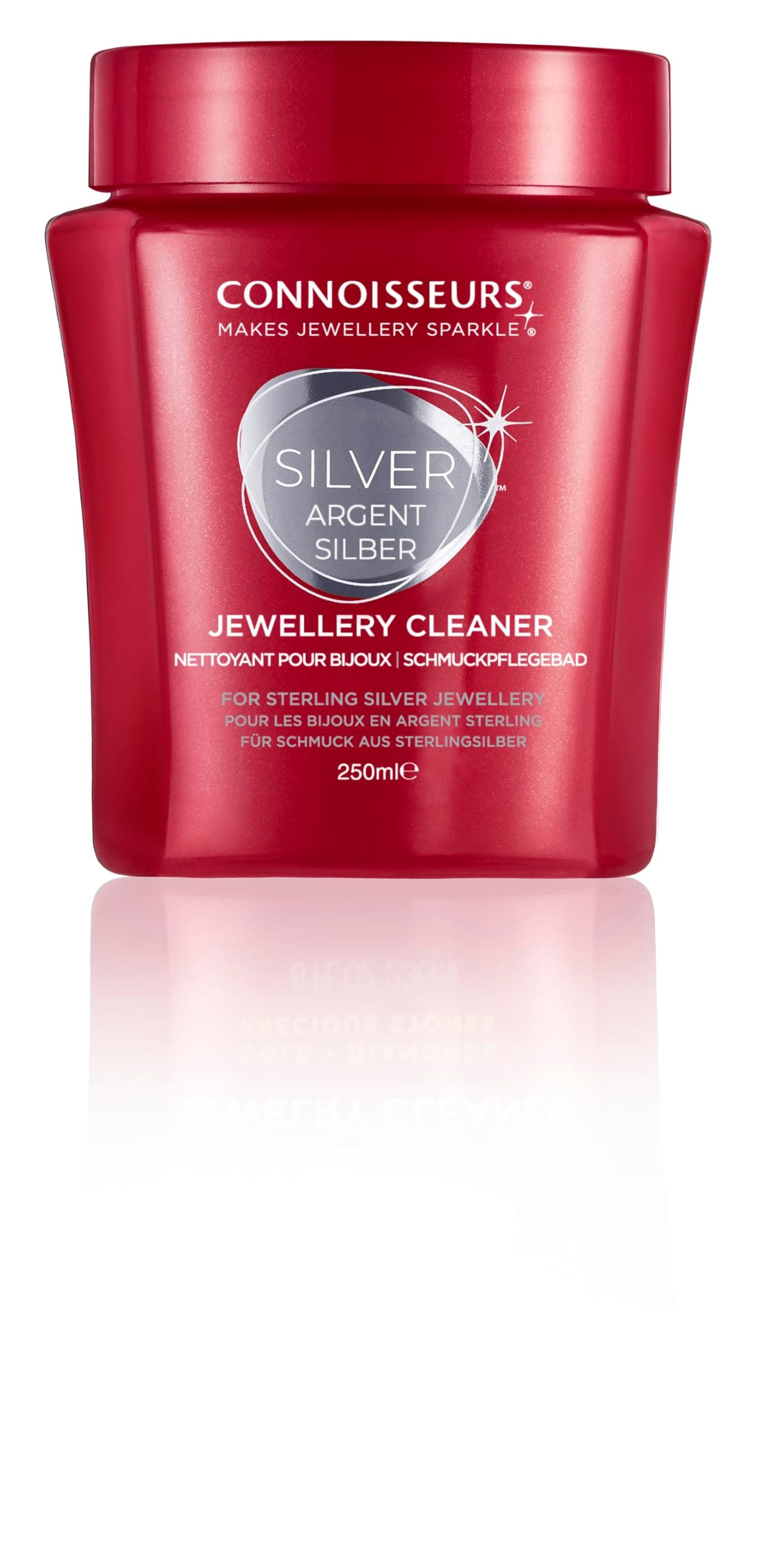 CONNOISSEURS Silver Jewelry Cleaner Solution, 8 Ounce