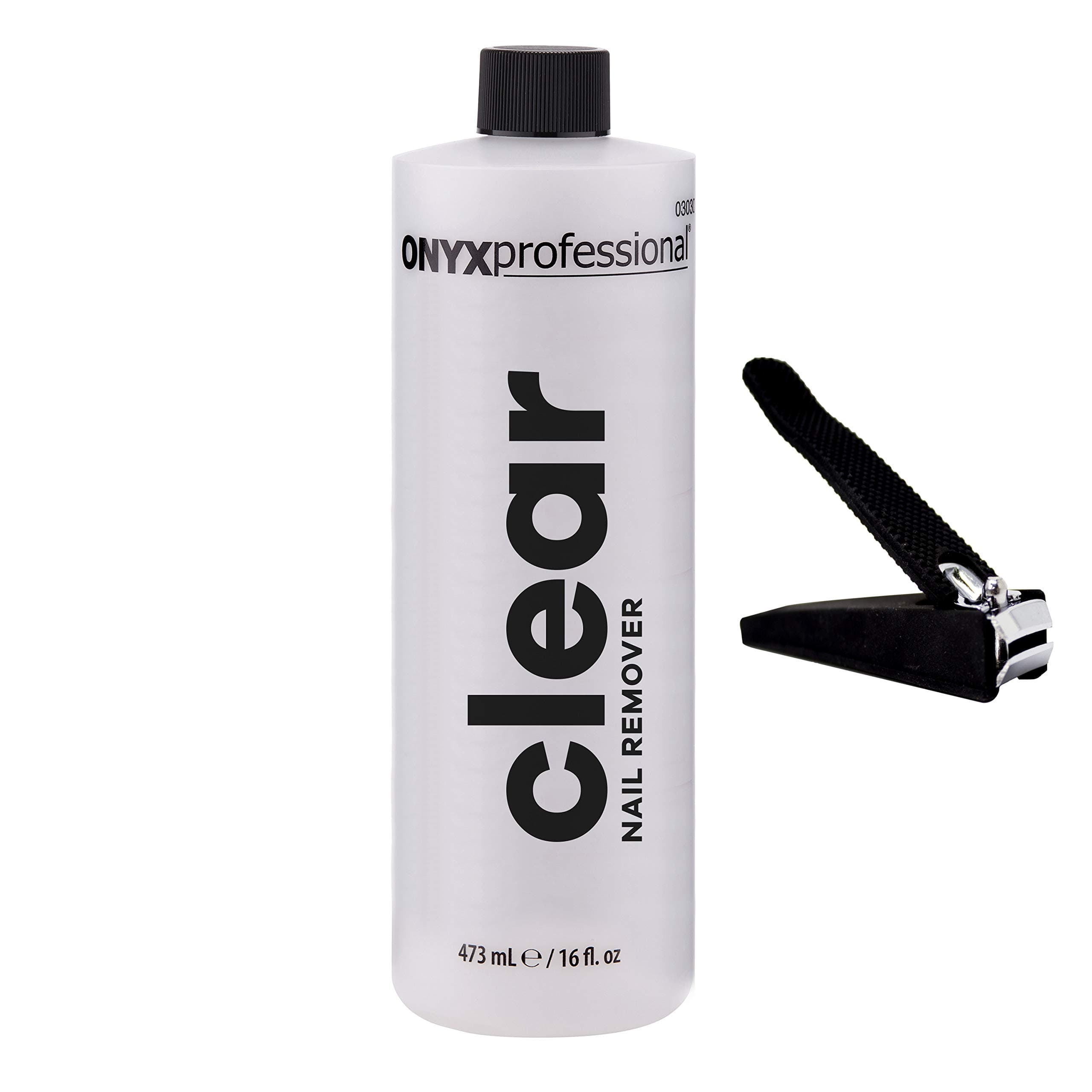 Onyx Professional Nail Clipper Kit - Real Pure Acetone