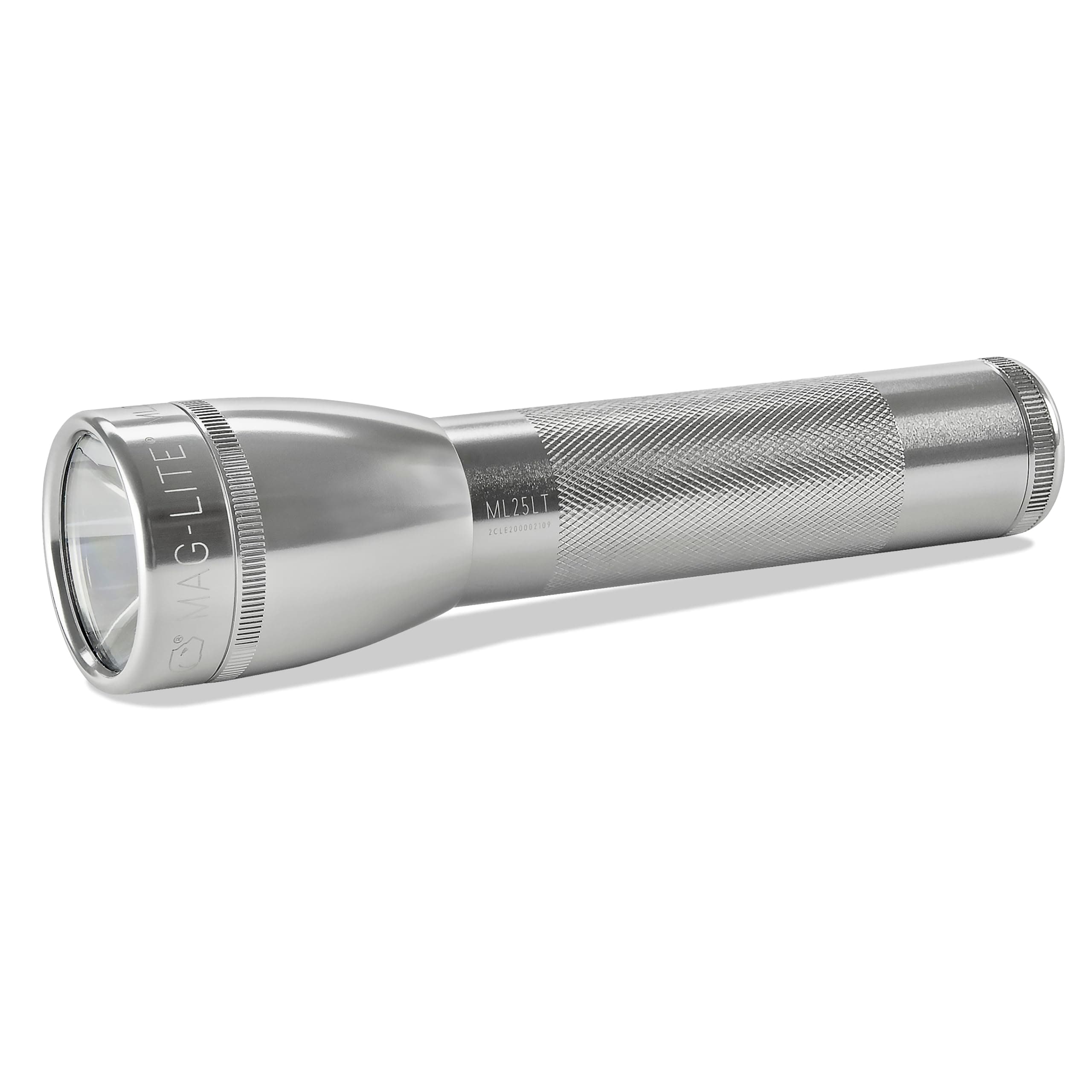 ML25LT-S2105: Ml25Lt 2 Cell C Led Flashlight Silver