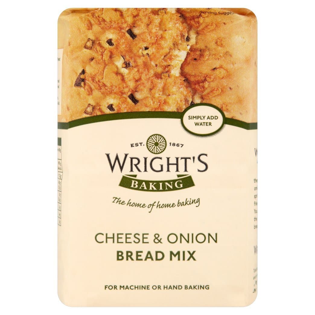 Wright's Cheese & Onion Bread Mix (500g)