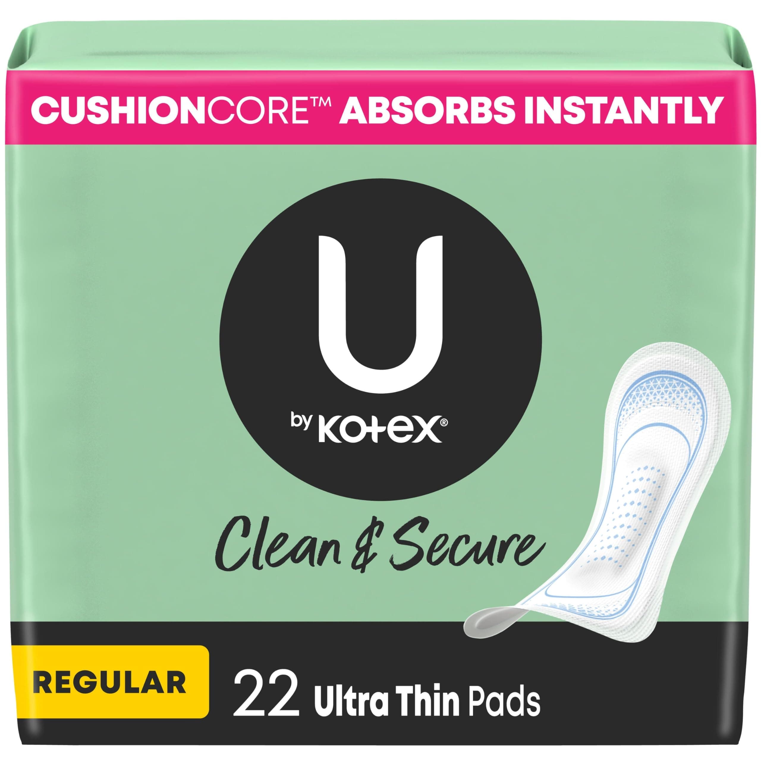 Kotex Ultra Thin Pad, 22 Carats