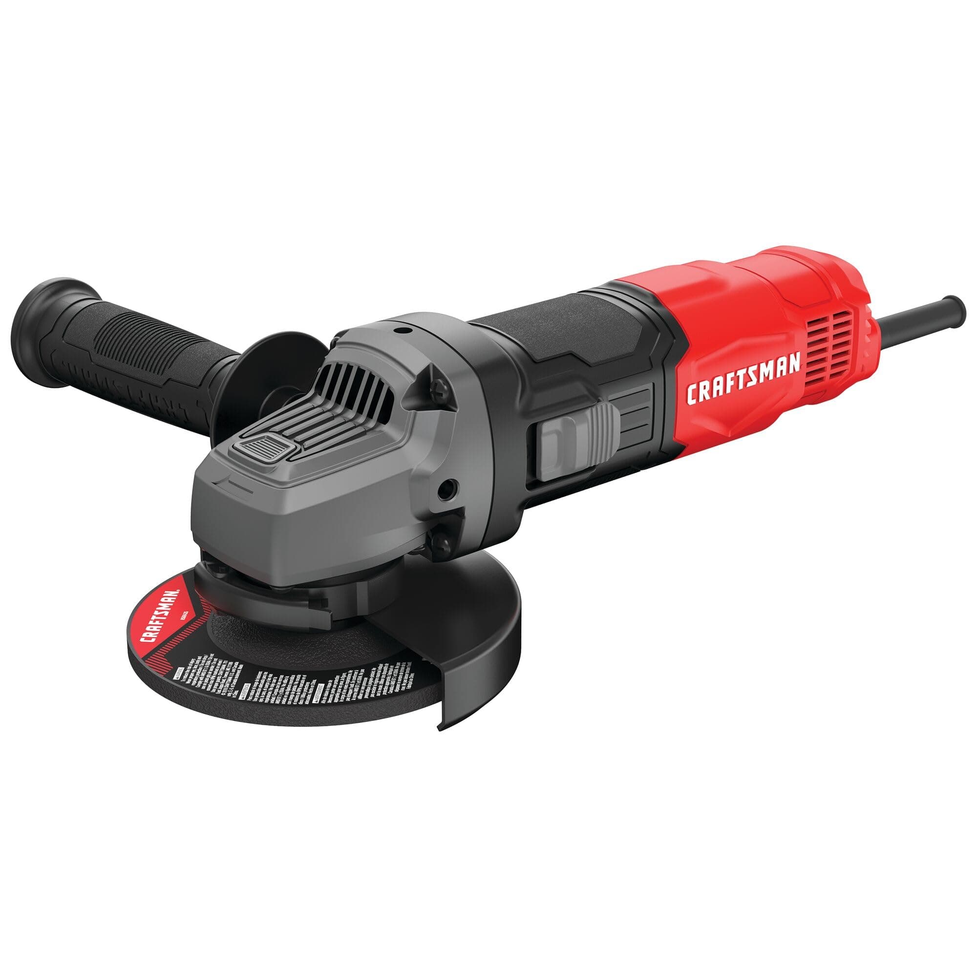 Small Angle Grinder Tool 4-1/2 inch, 6 Amp, 12,000 RPM, Corded (CMEG100)