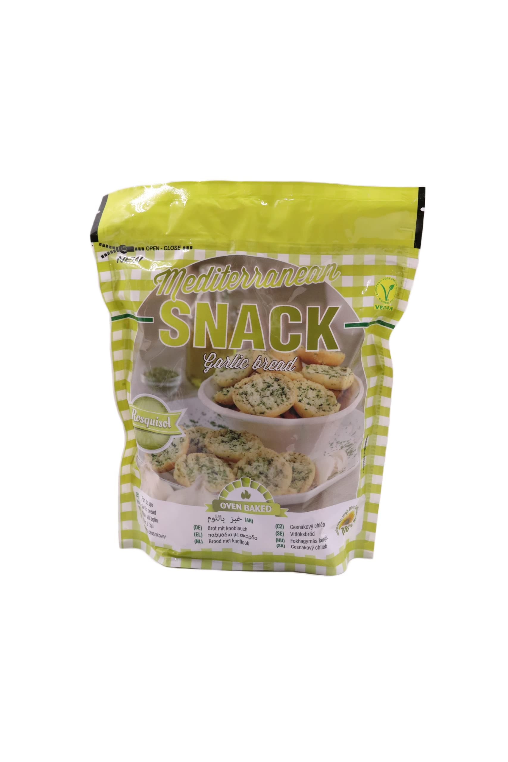 Rosquisol Mediterranean snack glarlic bread 150g