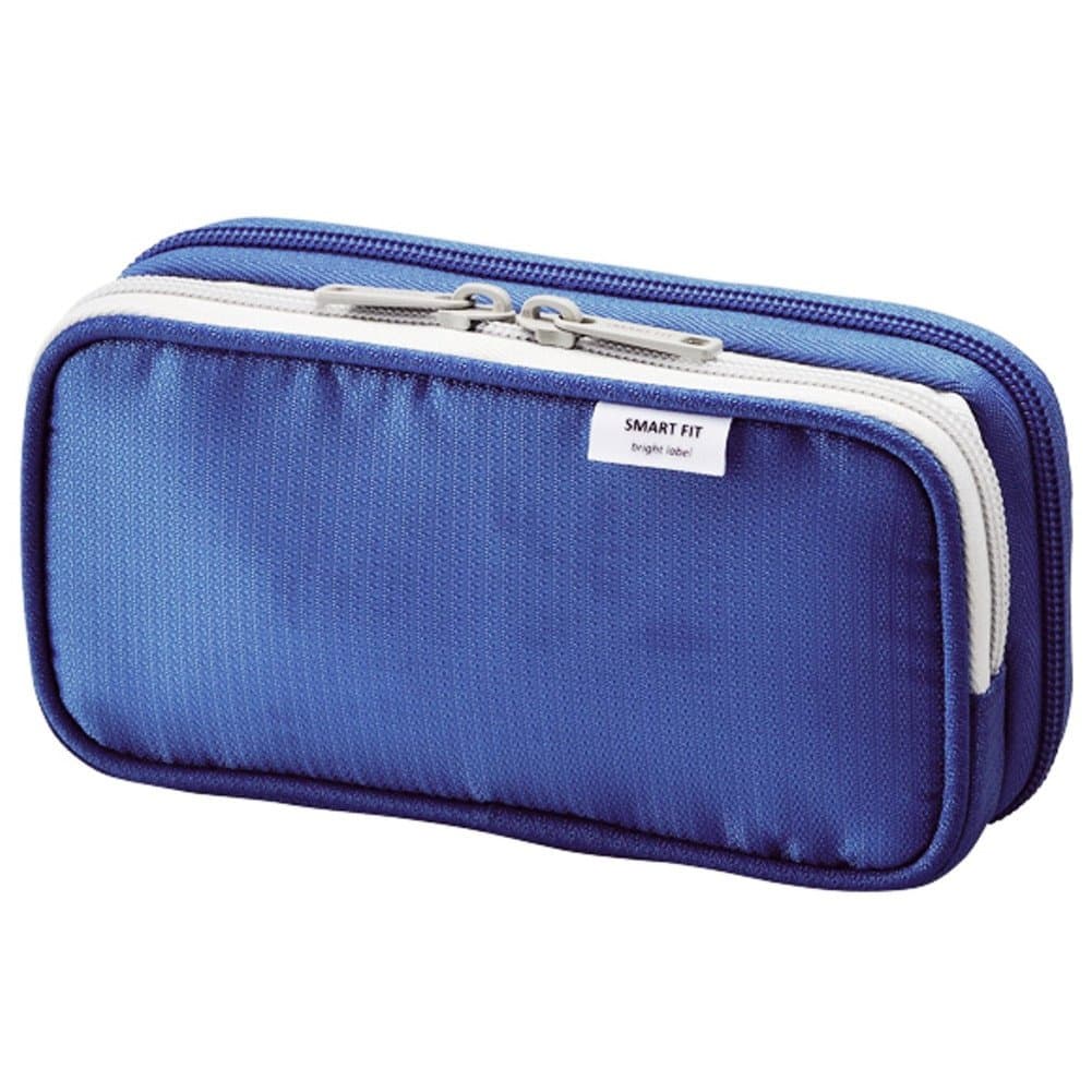 Double Pen Case, 3.3 x 6.9", Blue (A7660-8) (A-7660-8)