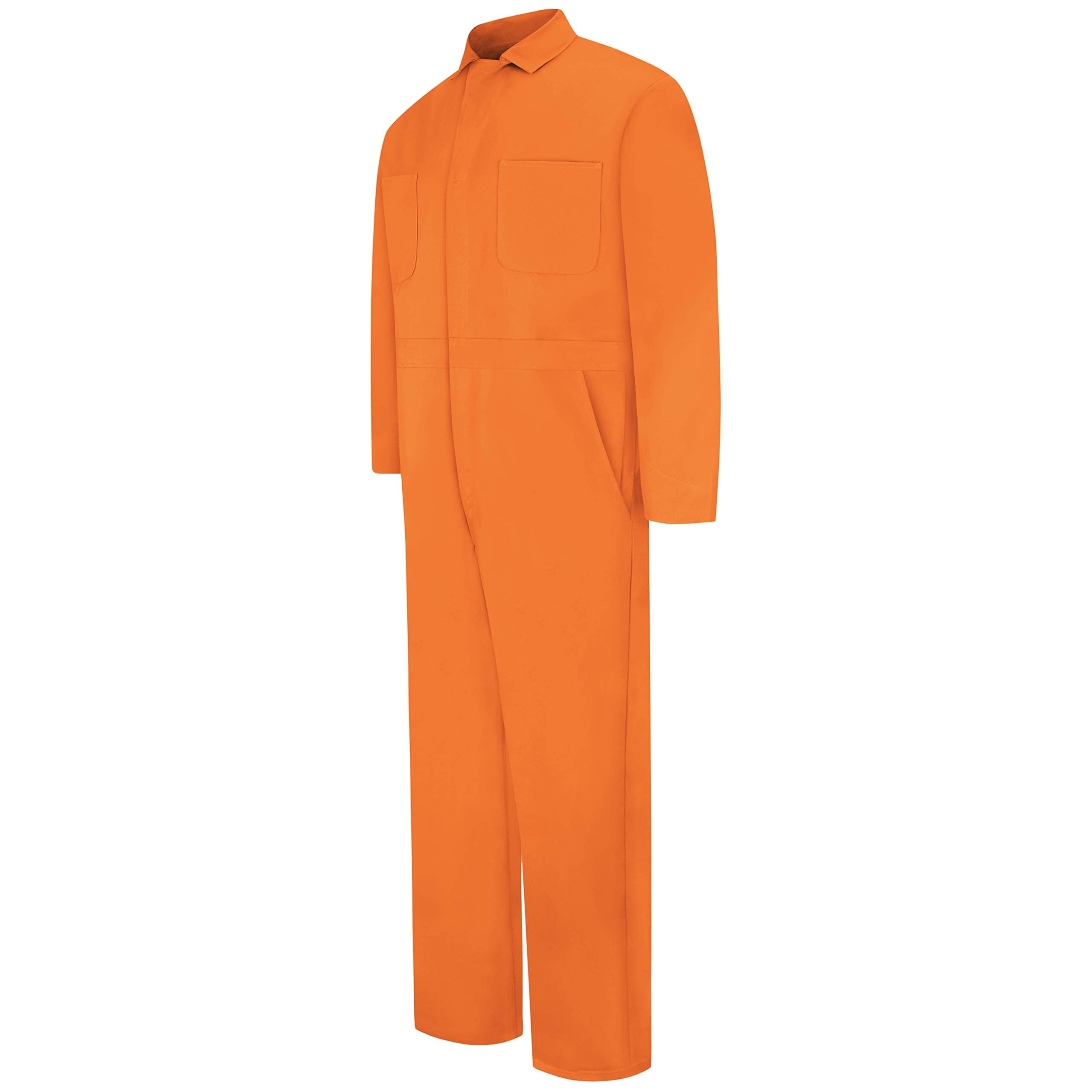 Red Kap Men's Red Kap® Men's Snap-Front Cotton Coverall Snap Front Cotton Coverall, Oversized Fit, Long Sleeve