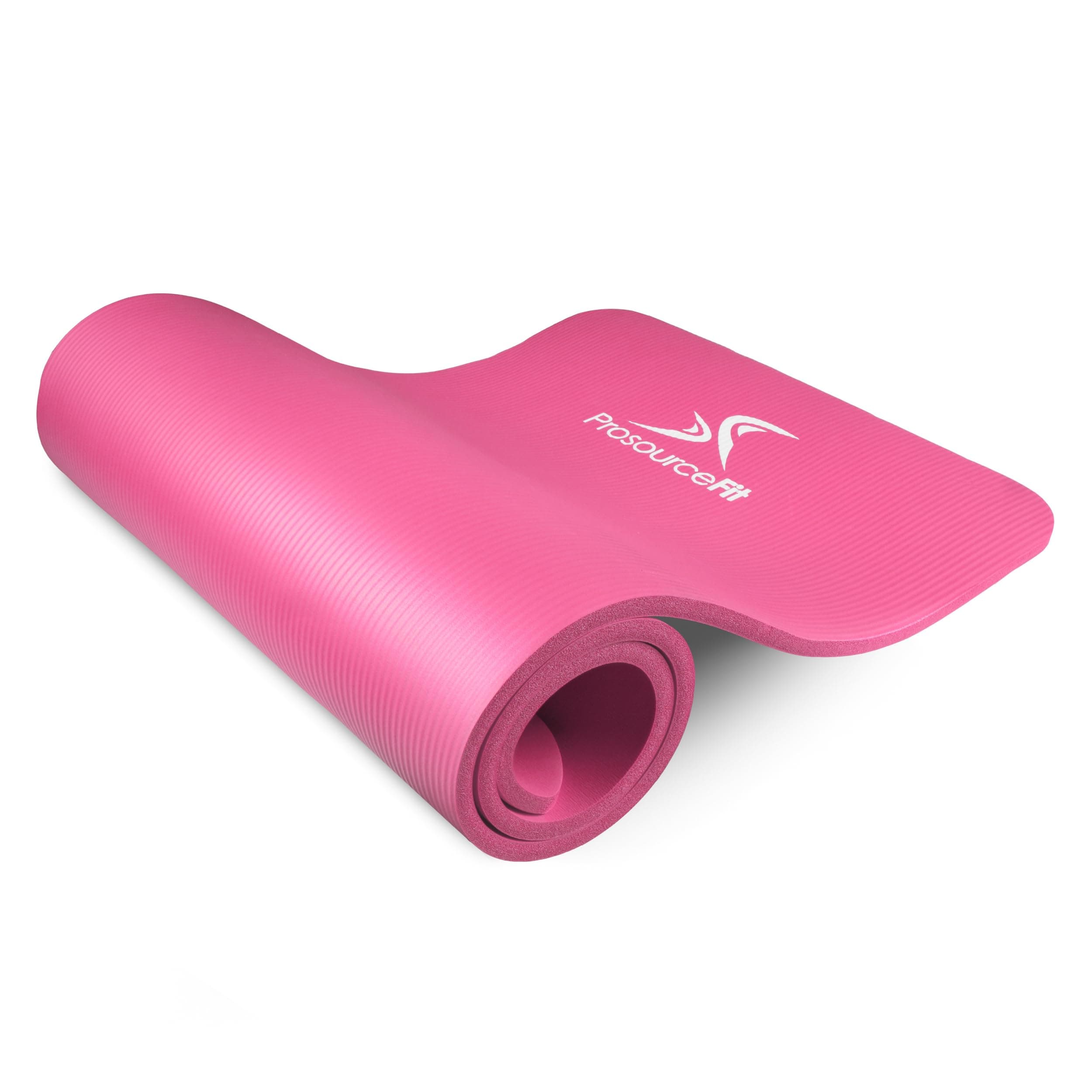Extra Thick Yoga and Pilates Mat ½” (13mm), 71-inch Long High Density Exercise Mat with Comfort Foam and Carrying Strap