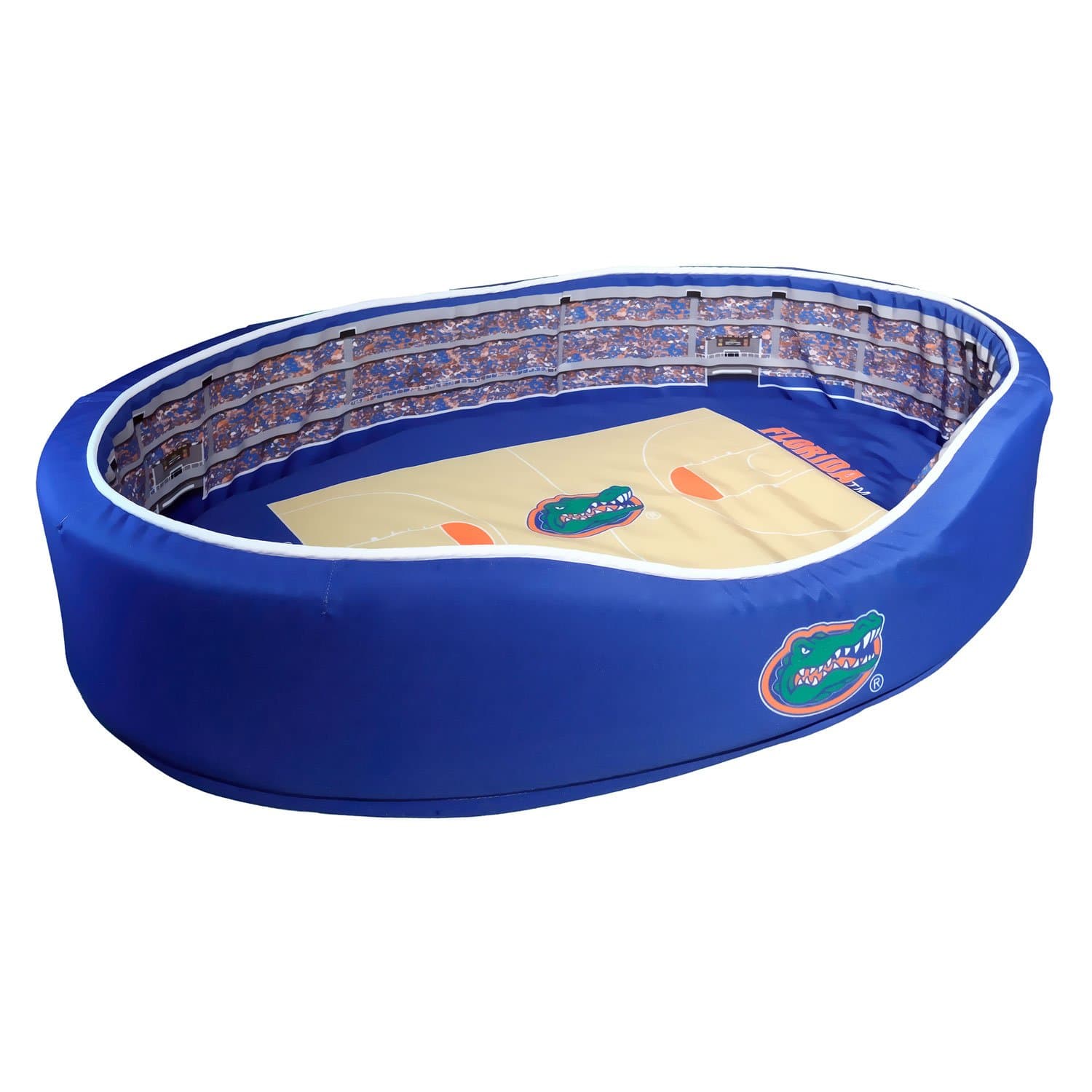 NCAA Florida Gators FLA-02-1000 Stadium Pet Bed, Medium, Blue