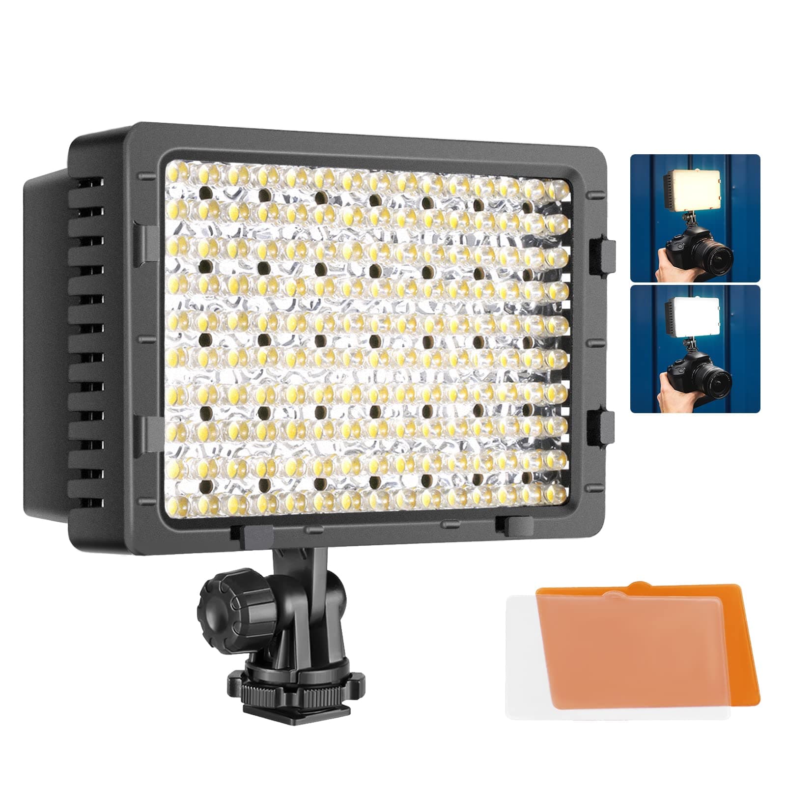 Dimmable Ultra High Power Panel Digital Camera / Camcorder Video Light, LED Light for Canon, Nikon, Pentax, Panasonic,SONY, Samsung and Olympus Digital SLR Cameras