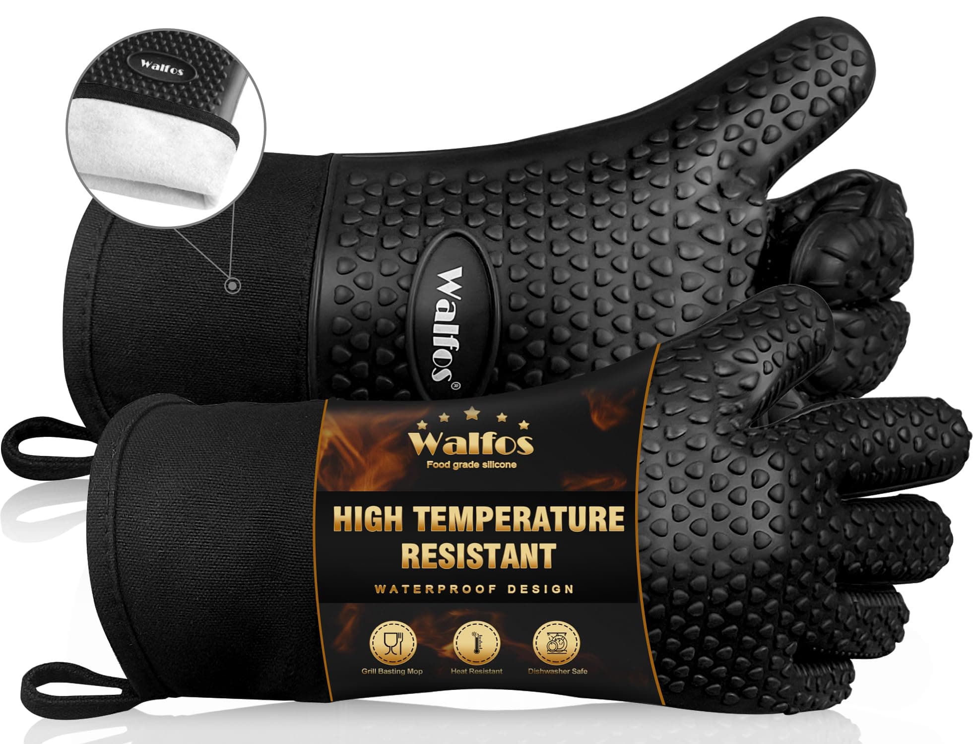 Silicone Grilling Gloves