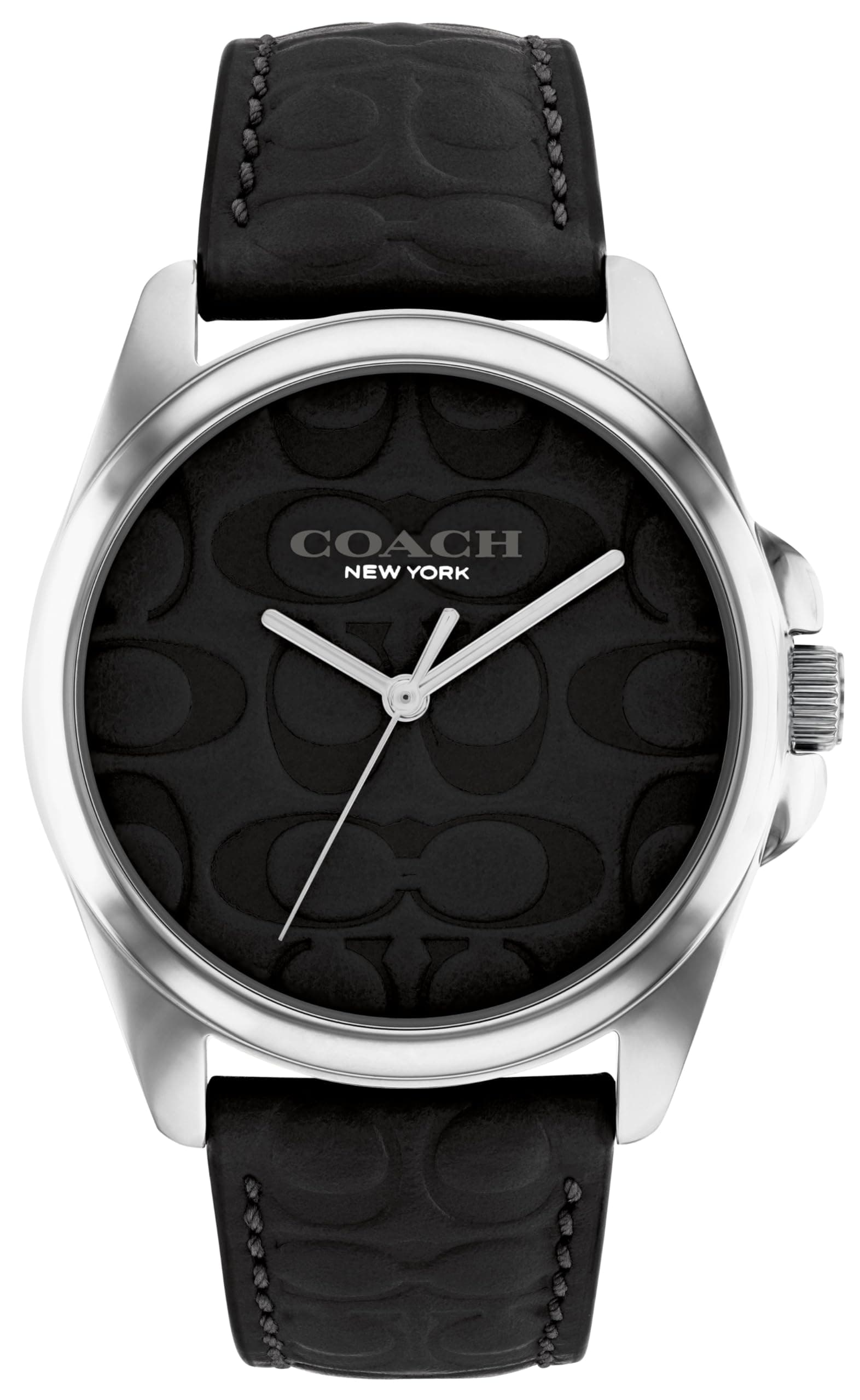 GREYSON WOMENS BLACK DIAL STAINLESS STEEL Watch - 14504142