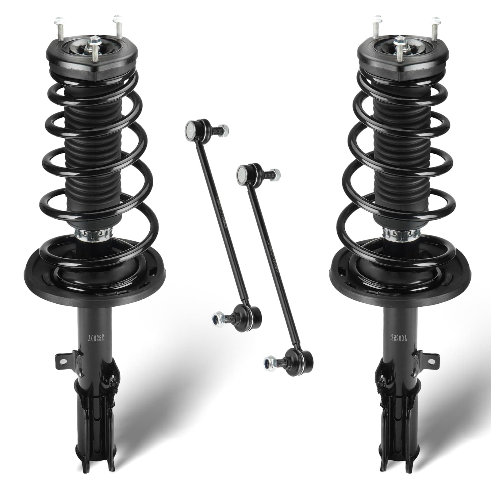 Rear Struts Assembly Shock Absorber & Sway Bar End Link Fit for 2006-2011 Toyota Avalon, for 2007-2011 Camry (Exc. SE Models), Replace for 172309 172310 K750011