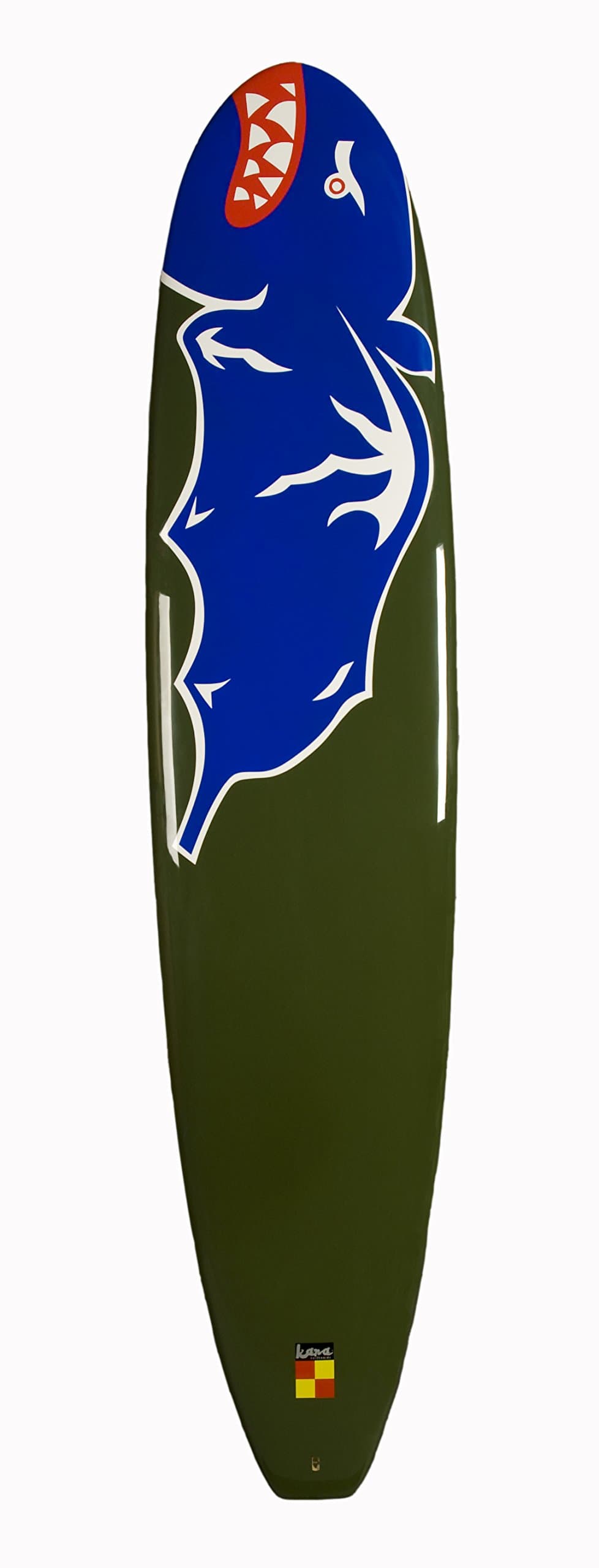 Kana Surfboards B-25 Epoxy Fun Board Long Board 8'6" FCS Fins