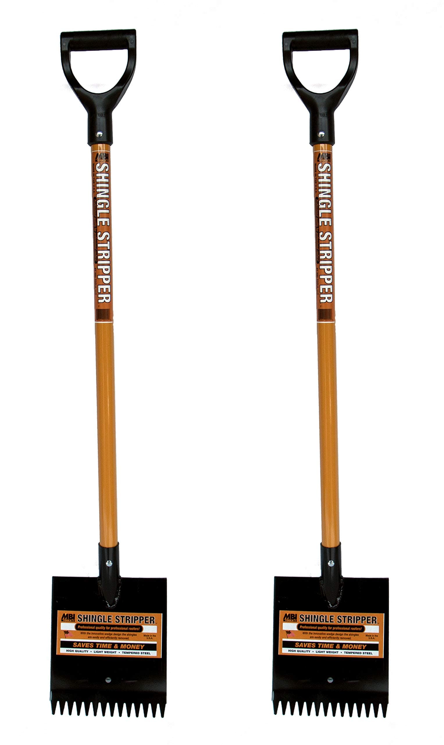 Shingle Stripper: (2 Pack) by MBI Tools - Roof Tear Off Shingle and Nail Removal Tool