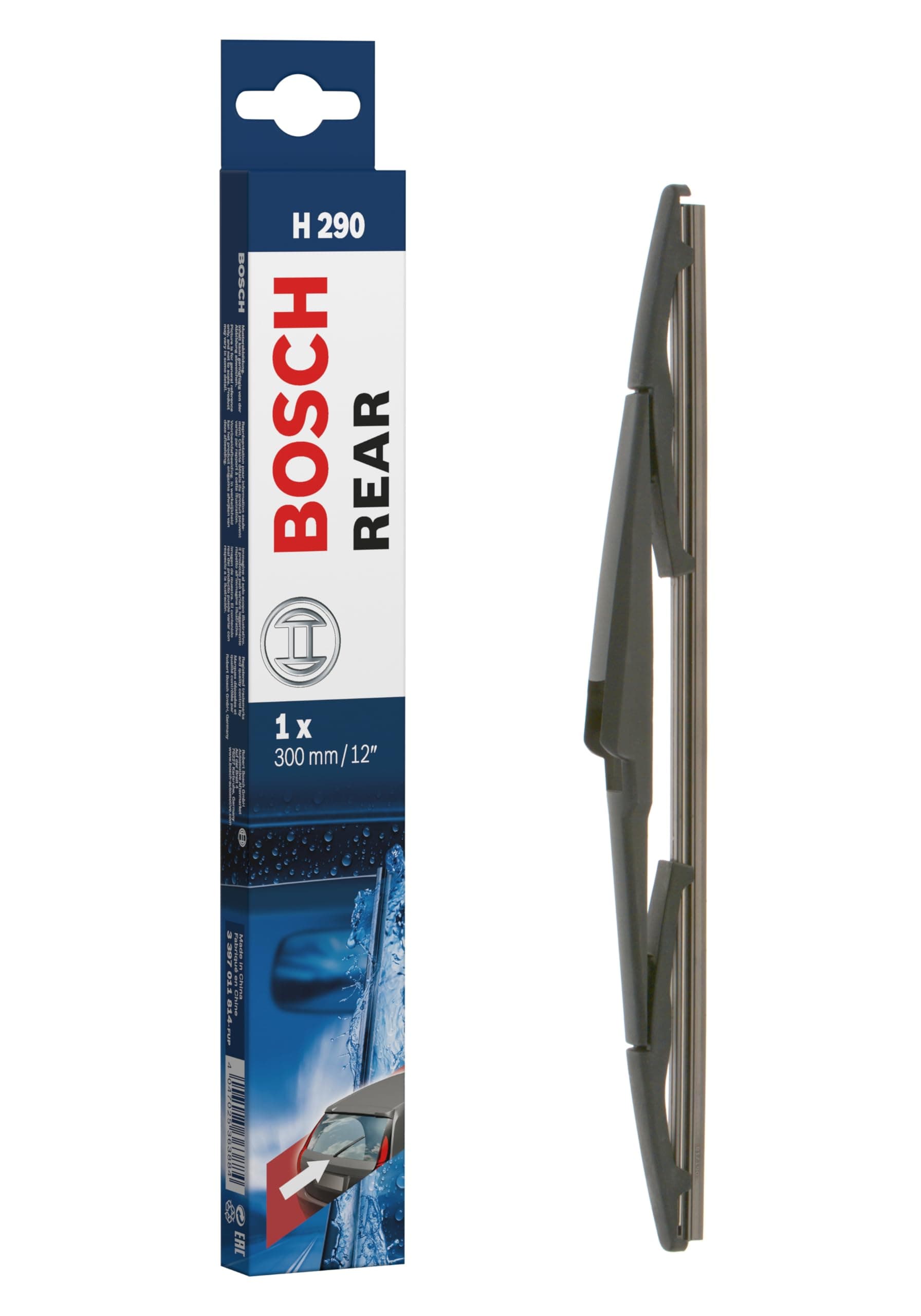 BOSCH Rear Wiper Blade H290-12" (Single)