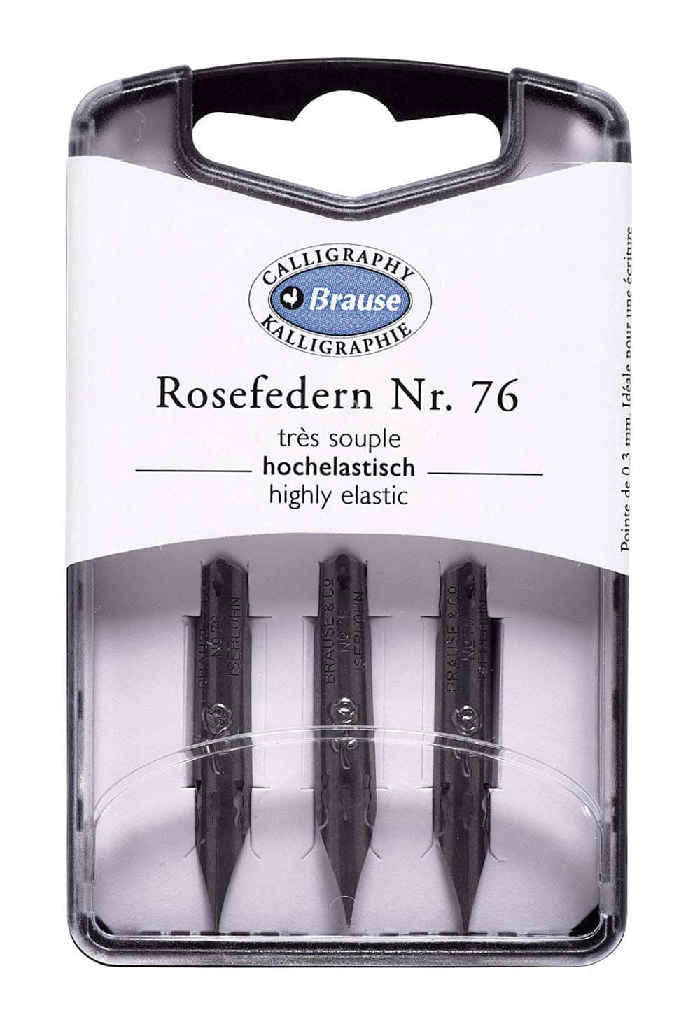Rose 76 Nib (Pack of 3)