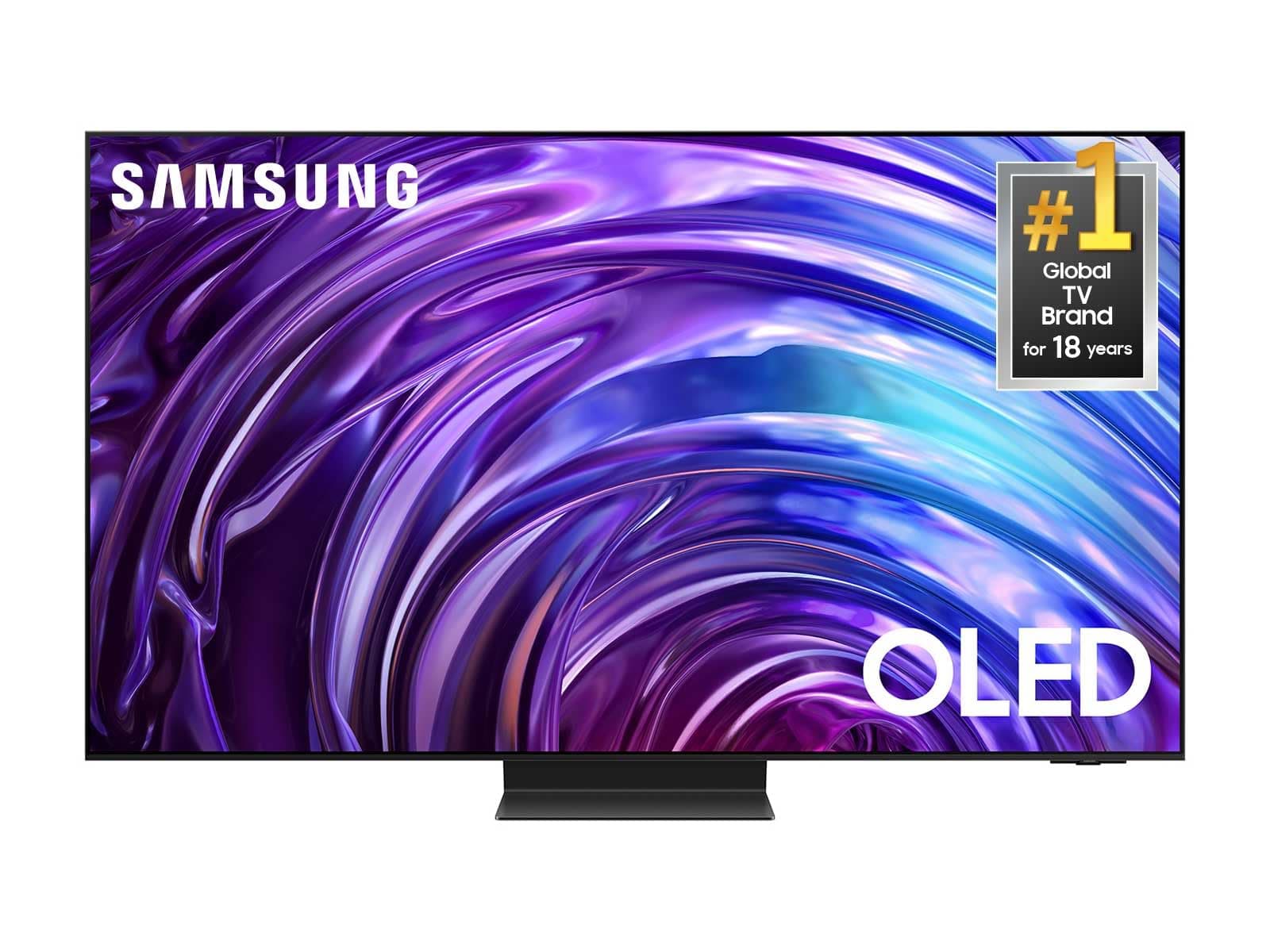 Samsung 77-Inch Class OLED 4K S95D Series HDR Pro Smart TV w/Dolby Atmos, Object Tracking Sound+, Motion Xcelerator, Real Depth Enhancer, 4K AI Upscaling, Alexa Built-in (QN77S95D, 2024 Model)