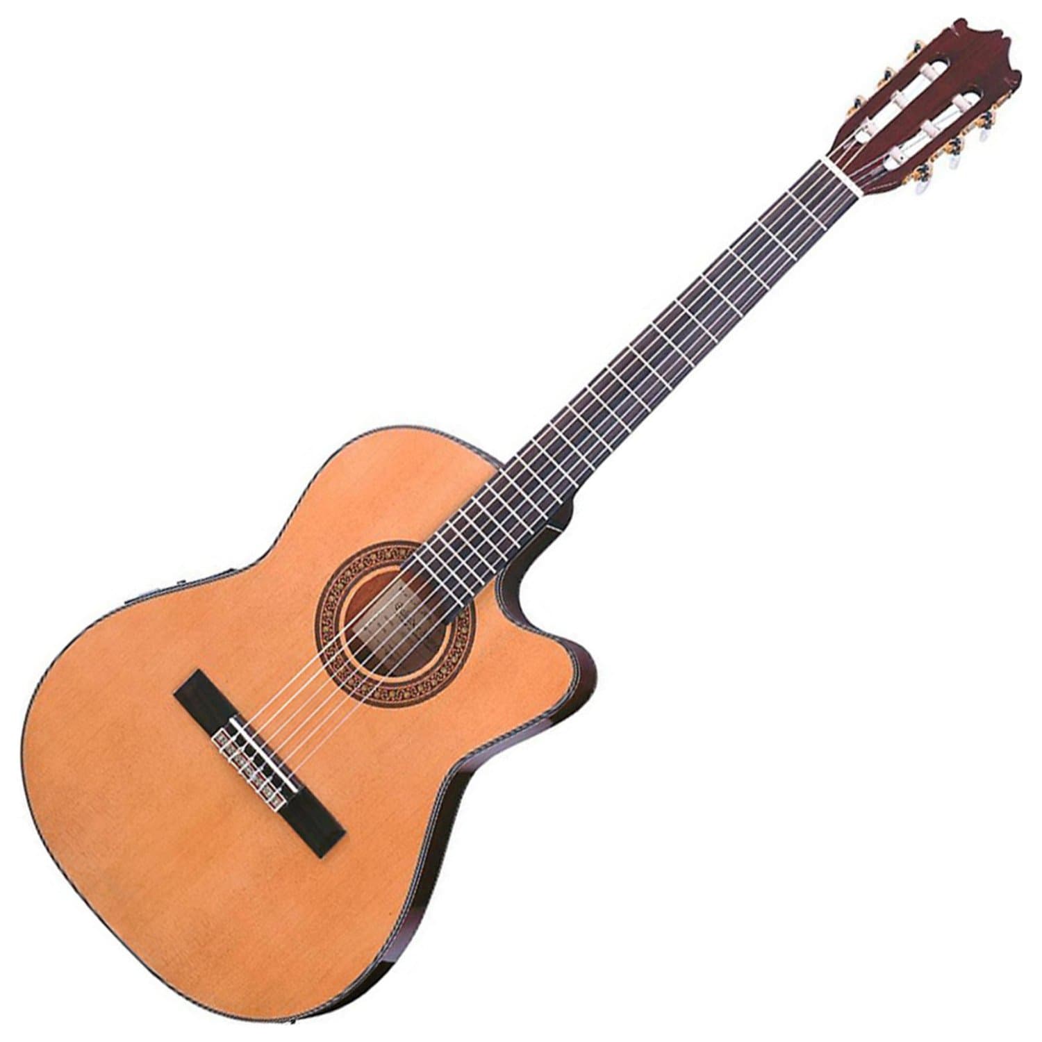 GA5TCE Classical Electro Acous tic Guitar, Amber - 4/4 classical guitar