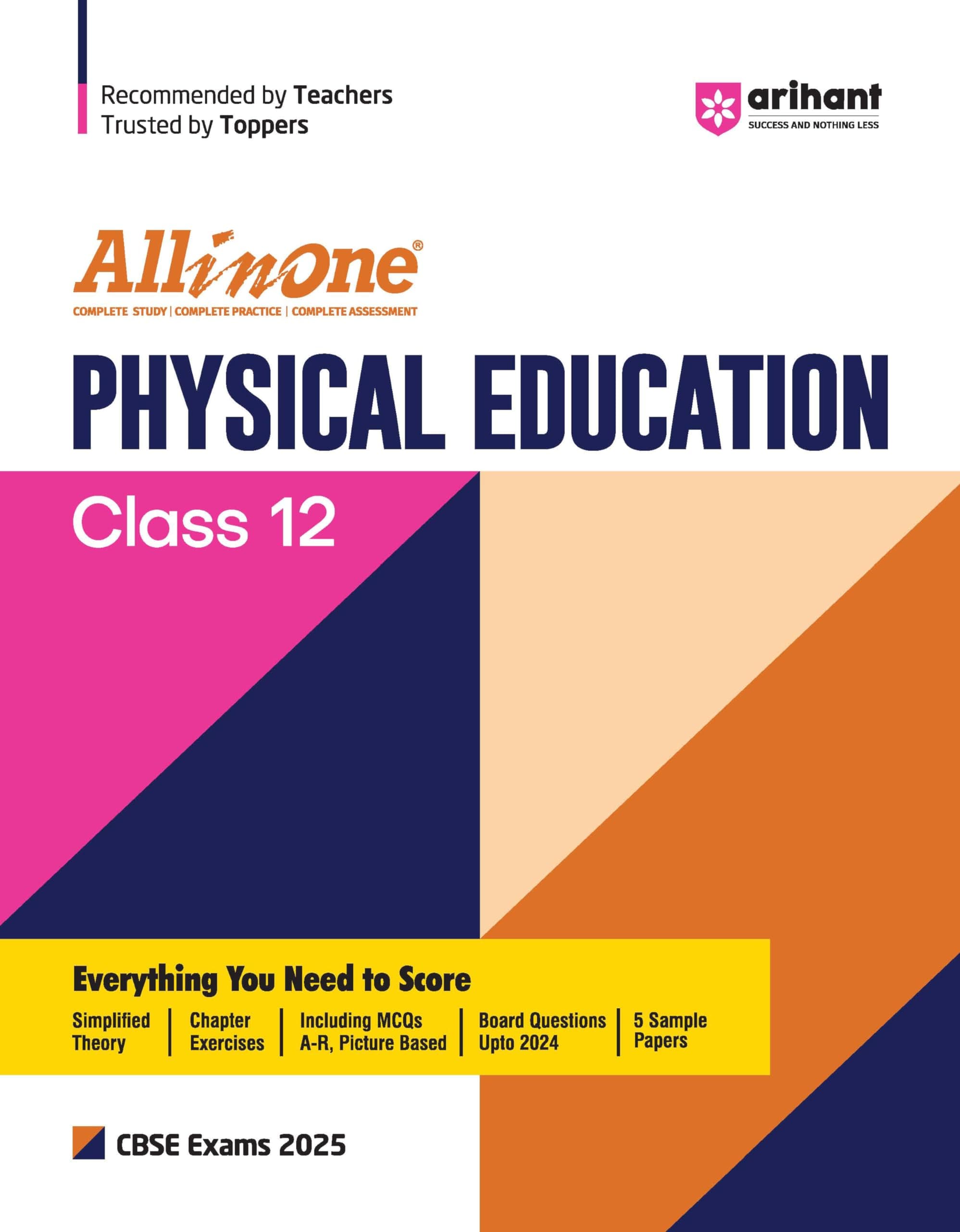 (Old Edition) Arihant All In One Physical Education Class 12 For CBSE Exams 2025