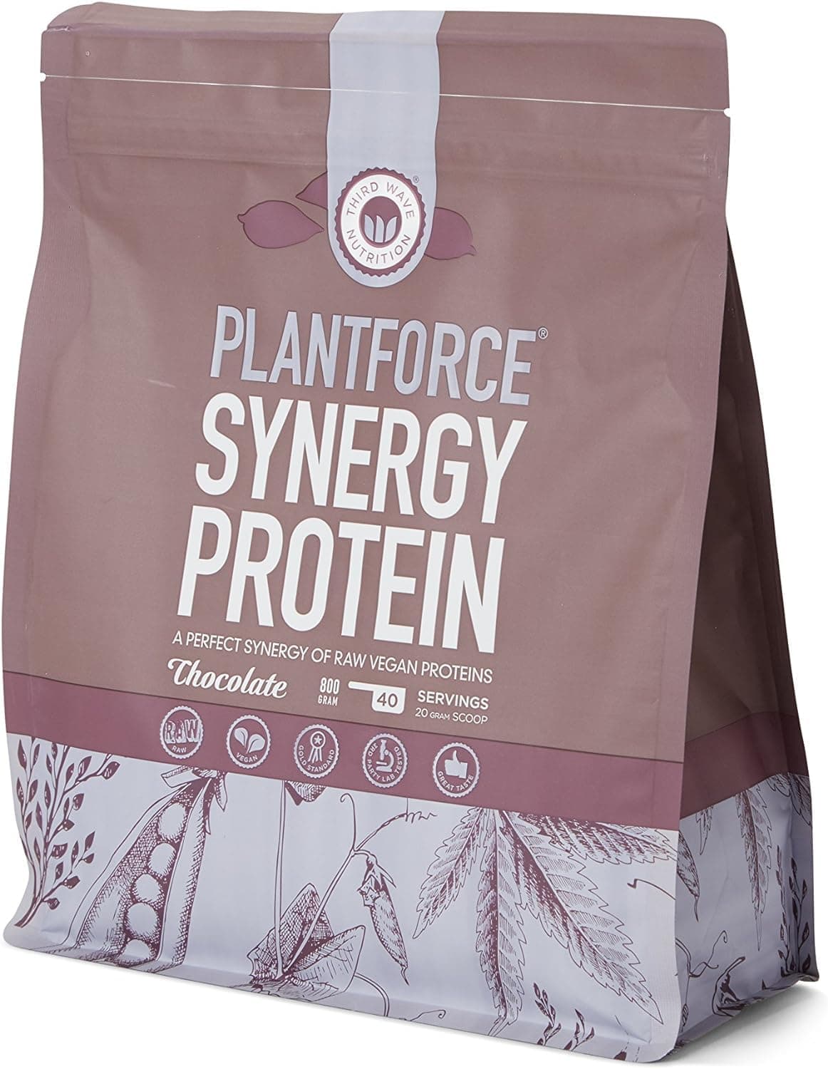 Synergy Protein Powder, Chocolate, 800g