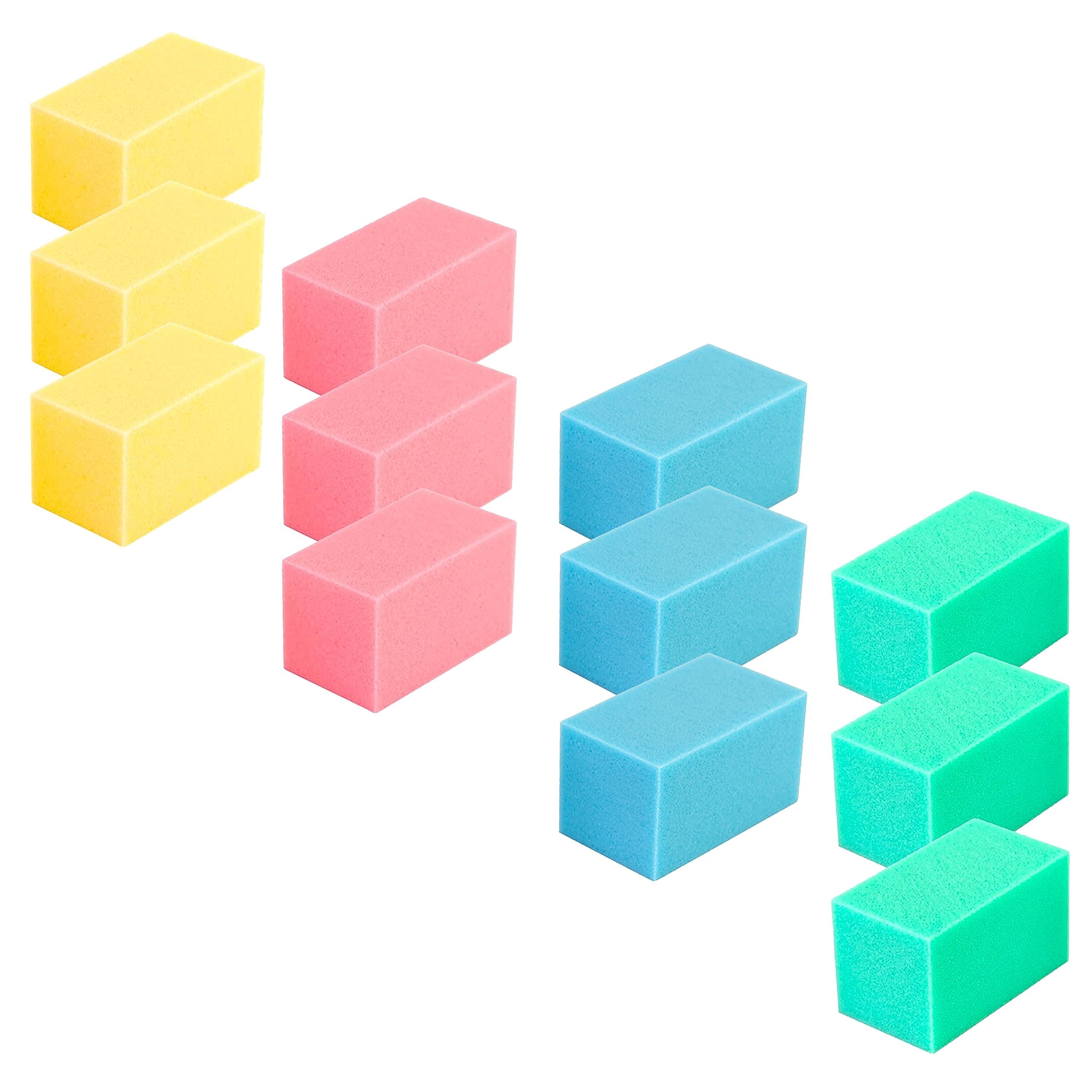 Hand Therapy Blocks - Grip Strengthening Foam Hand Exercise Tools for Physical Therapy, Arthritis, Carpal Tunnel, Stress Relief, Anxiety