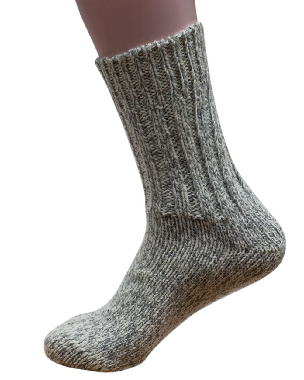 100% Pure Wool Chunky Knit Ankle Sock