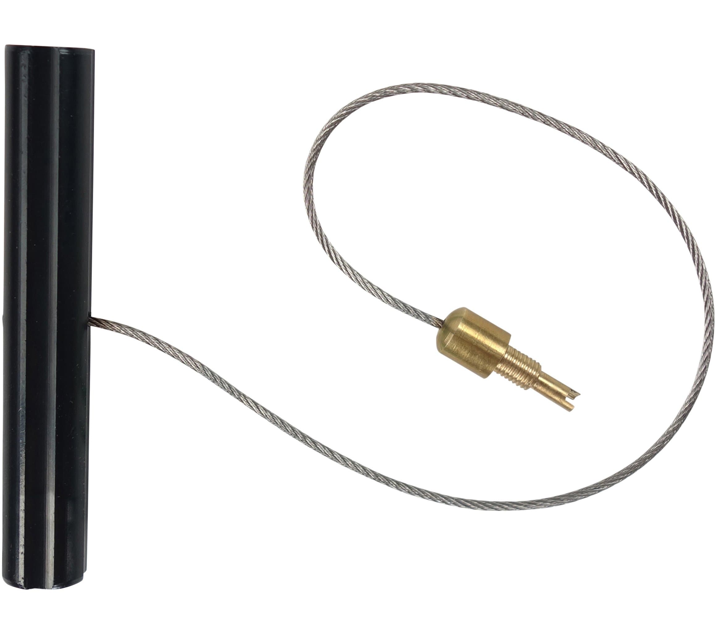 Tire Valve Stem Fishing Tool Puller (With Valve Core Remover) SAVE YOUR KNUCKLES While Installing Inner Tubes, Rim Locks & Off Road Tires on Adventure Motorcycles & Dirt Bikes