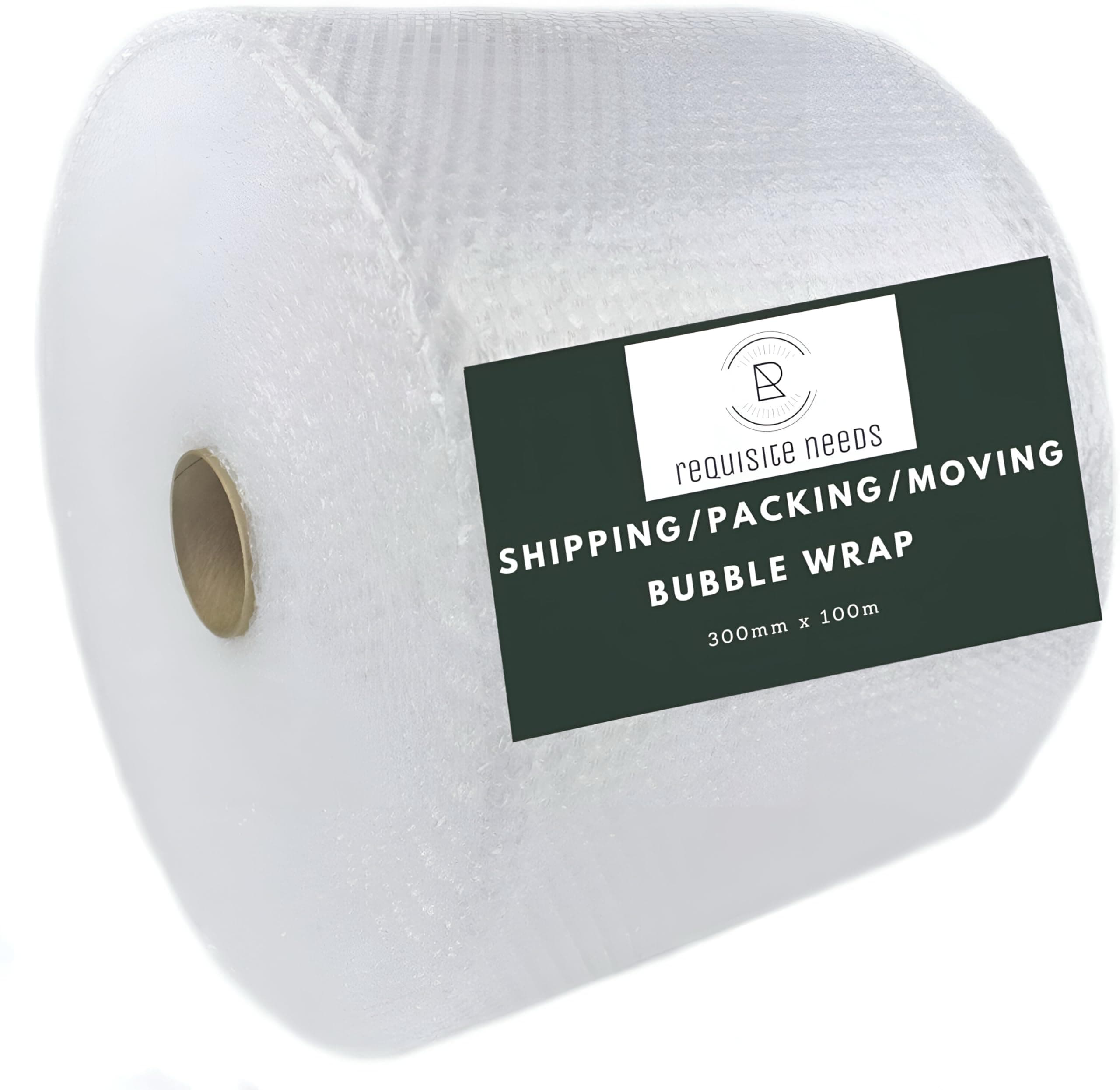 Requisite Needs 300mm x 100m large bubble wrap roll, ideal for moving house, packing and shipping