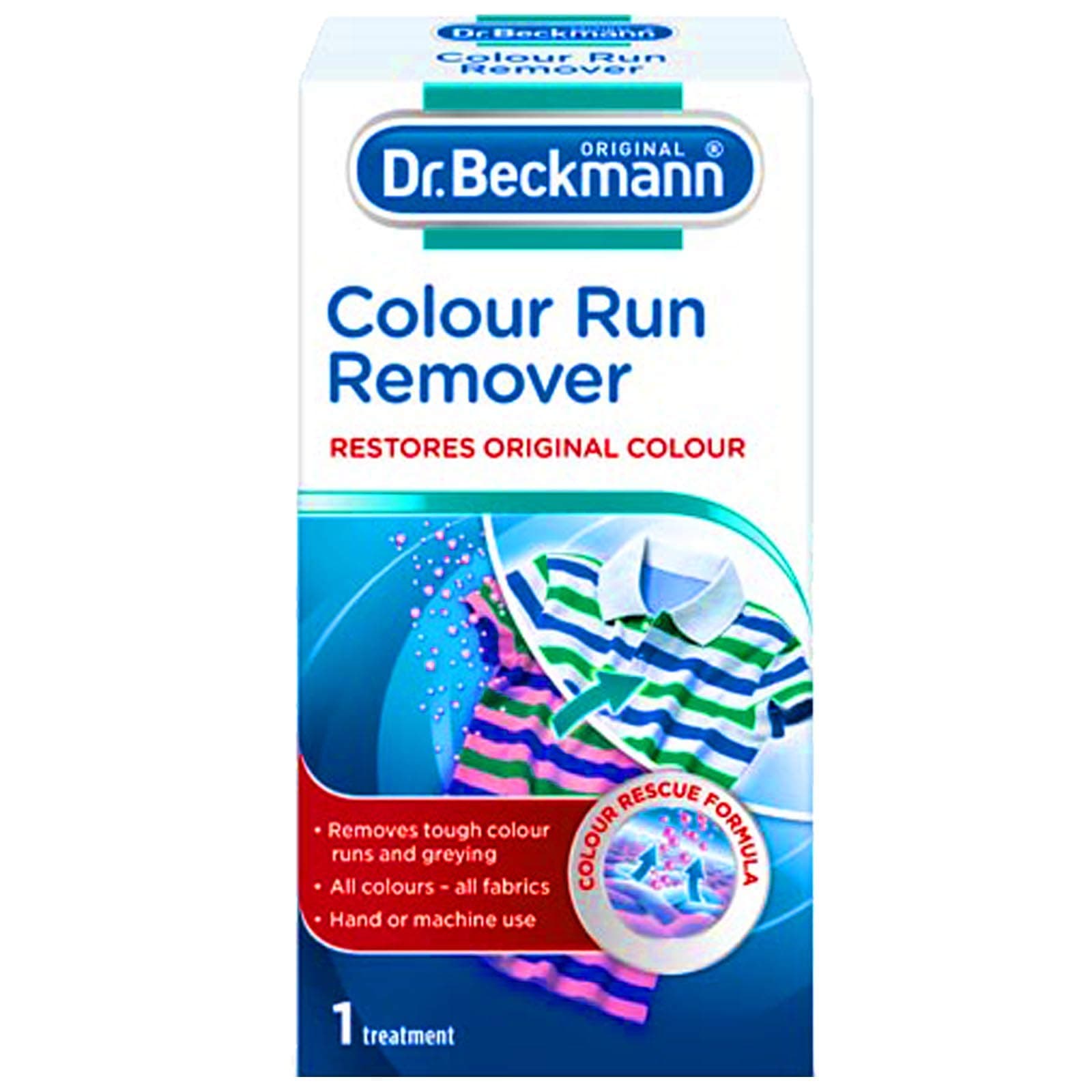 Dr Beckmann Colour Run Remover (2 x 75g)