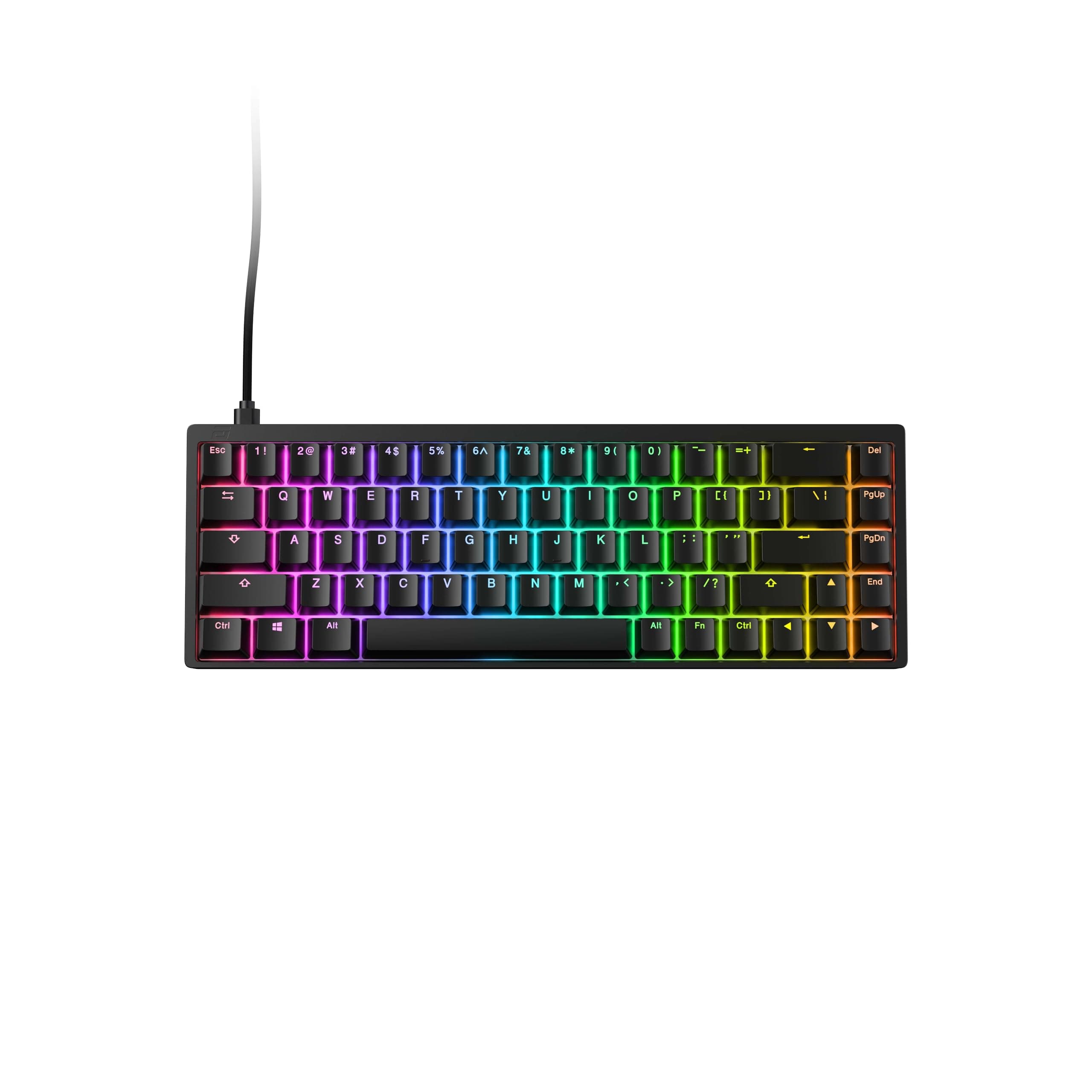 KB65HE Gaming Keyboard, ANSI US – Hall Effect Technology, Gateron KS-37B Switches, Aluminum Body, Ducky Doubleshot PBT Keycaps, RGB Lighting