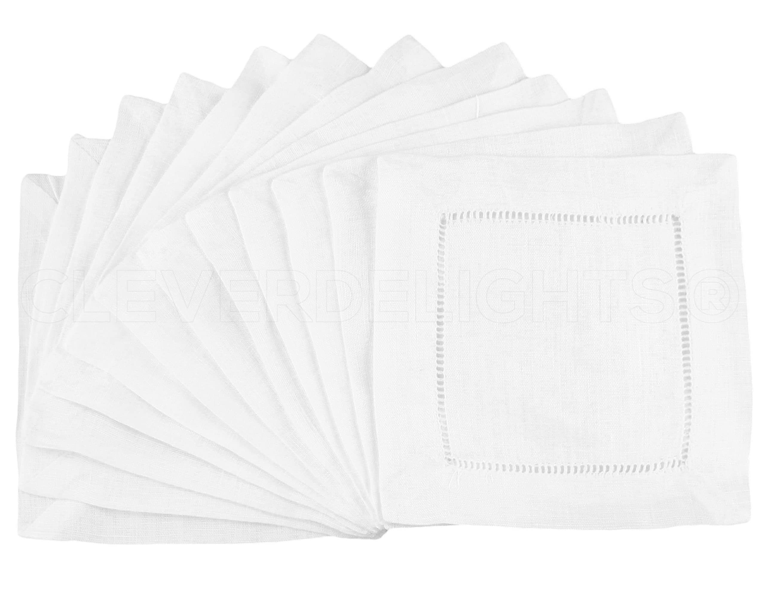 6 Inch Cocktail Napkin - 12 Pack