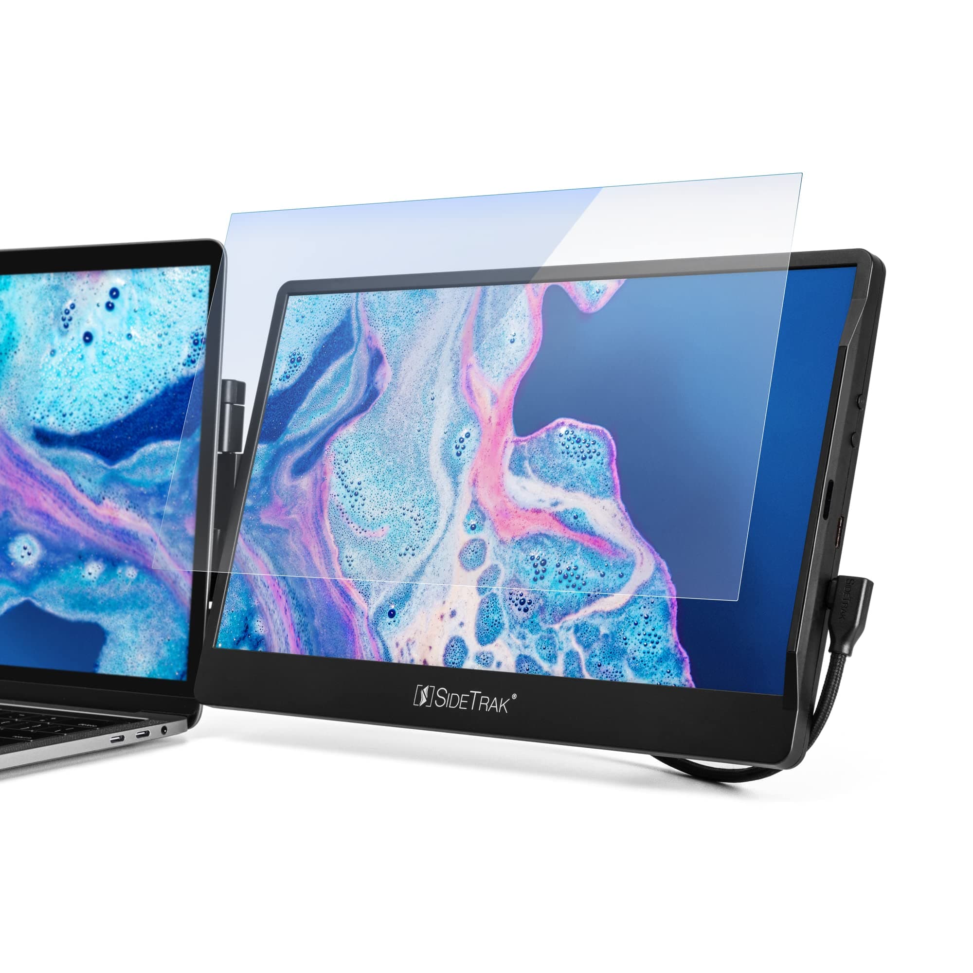 SideTrakMonitor Screen Protector | Fits 12.5” Screens| Compatible Slide & Swivel Portable Monitors | Scratch-Proof & Impact Resistant Tempered Glass