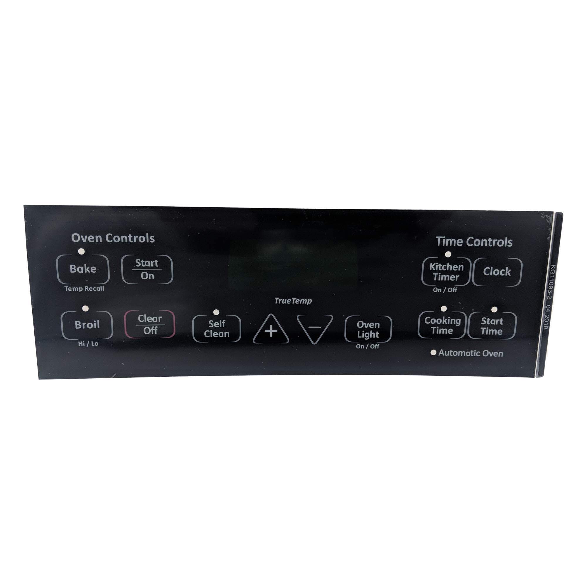 Supplying Demand WB27T11005 Electric Range Black 10 Button Faceplate Graphics Overlay Replacement Model Specific Not Universal