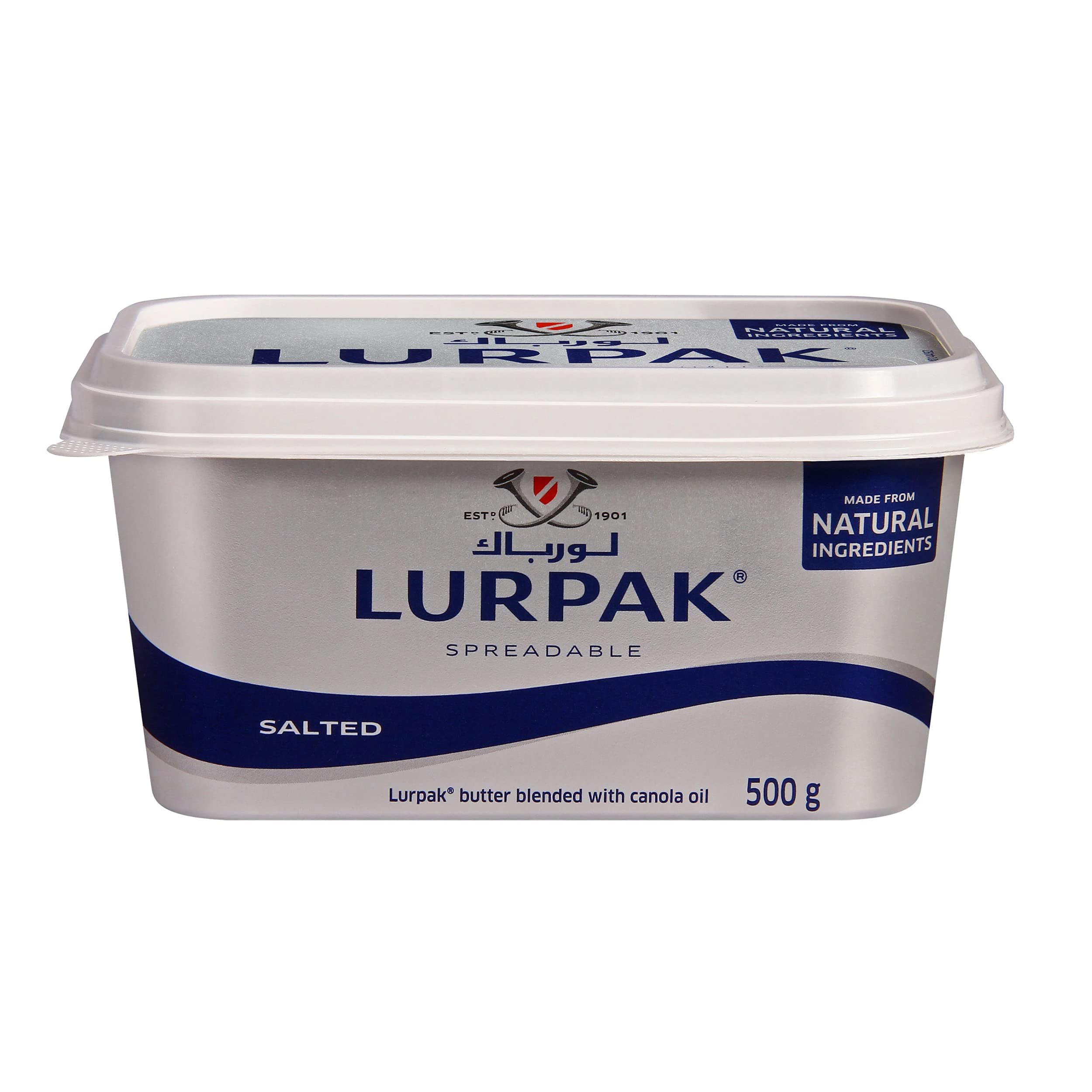 Lurpak Spreadable Butter Salted 500g