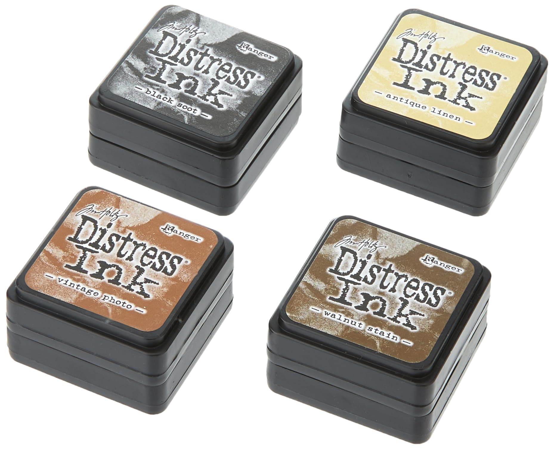 Tim Holtz Distress Mini Ink Kits-Kit #3 Multi-colour,70w x 35h x 22d